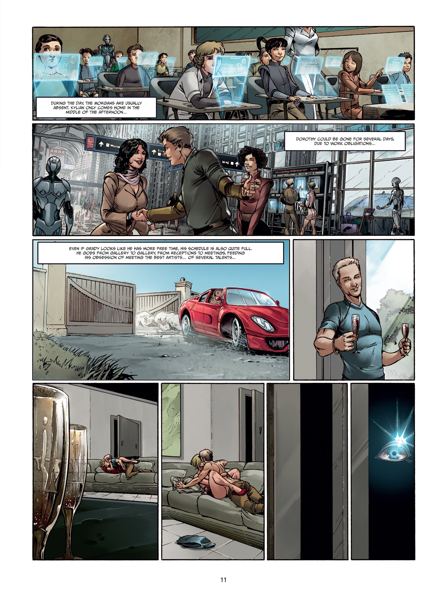 Read online Androïds comic -  Issue #4 - 11