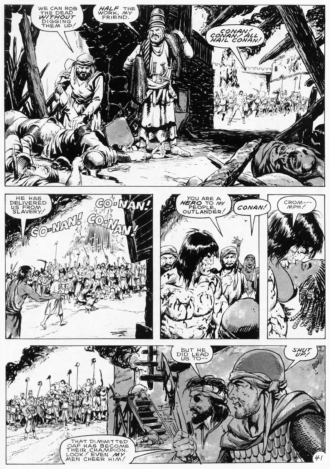 Read online The Savage Sword Of Conan comic -  Issue #153 - 43