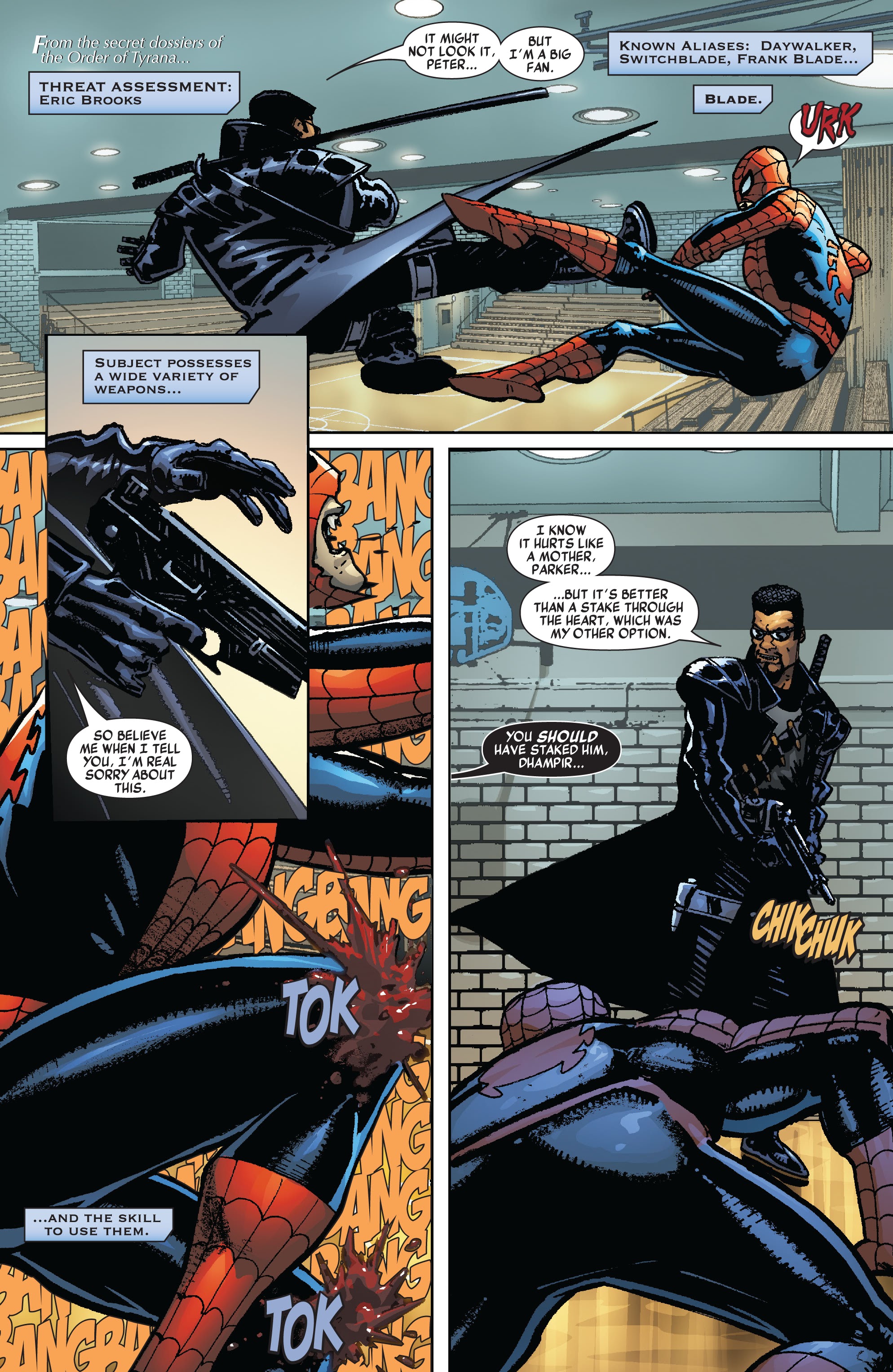 Read online Blade by Marc Guggenheim: The Complete Collection comic -  Issue # TPB (Part 1) - 6