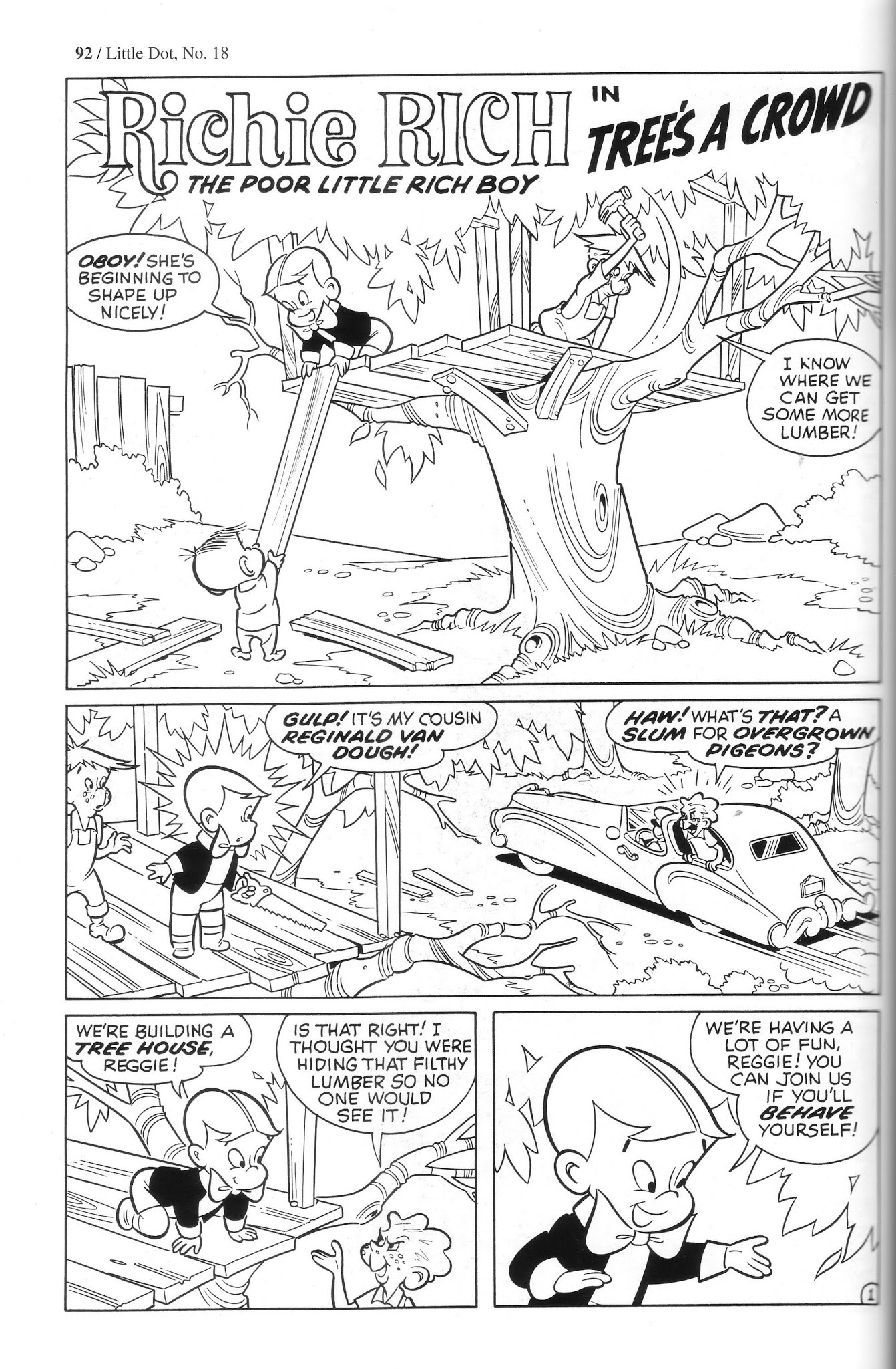Read online Harvey Comics Classics comic -  Issue # TPB 2 (Part 1) - 93