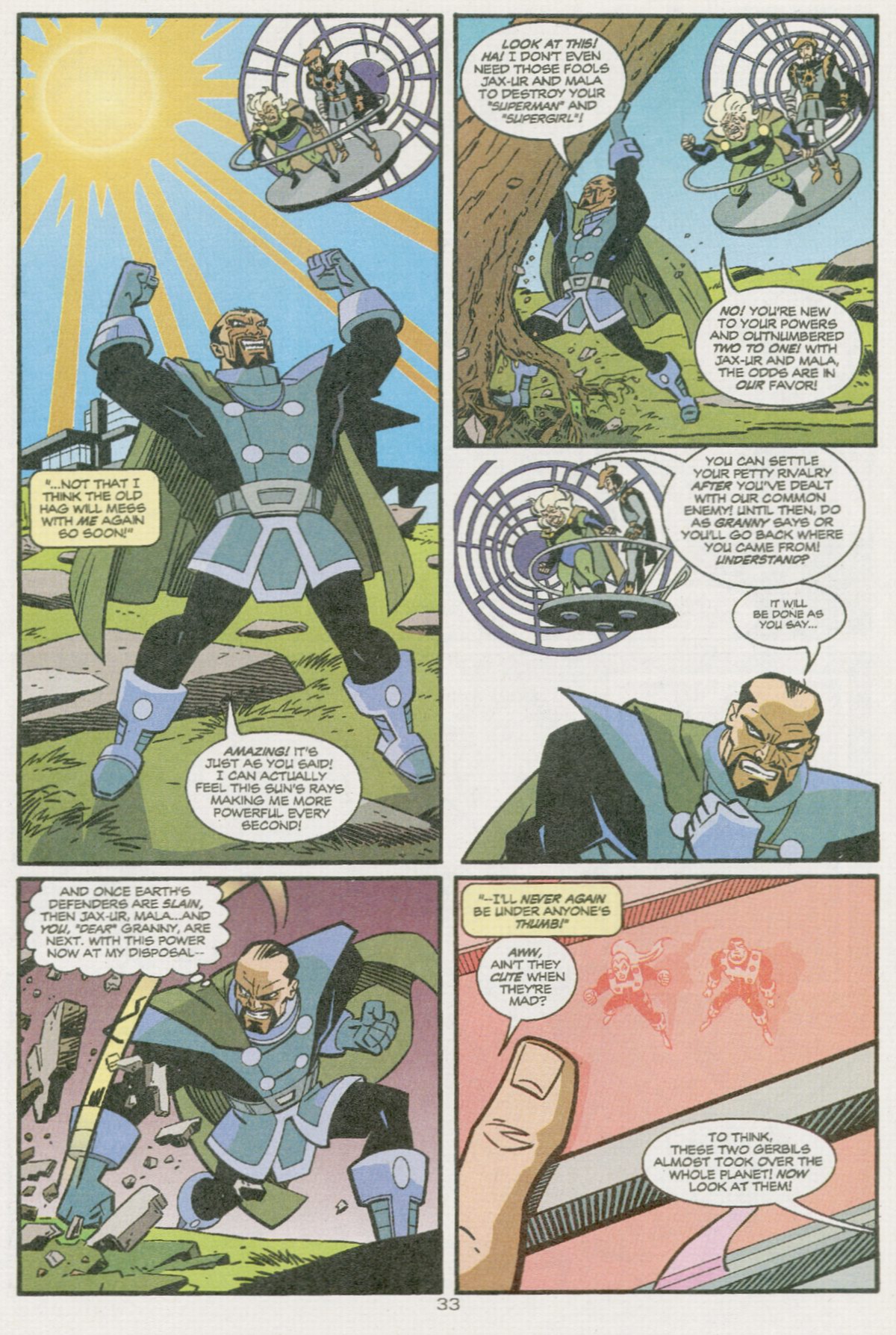 Read online Superman Adventures comic -  Issue #21 - 34