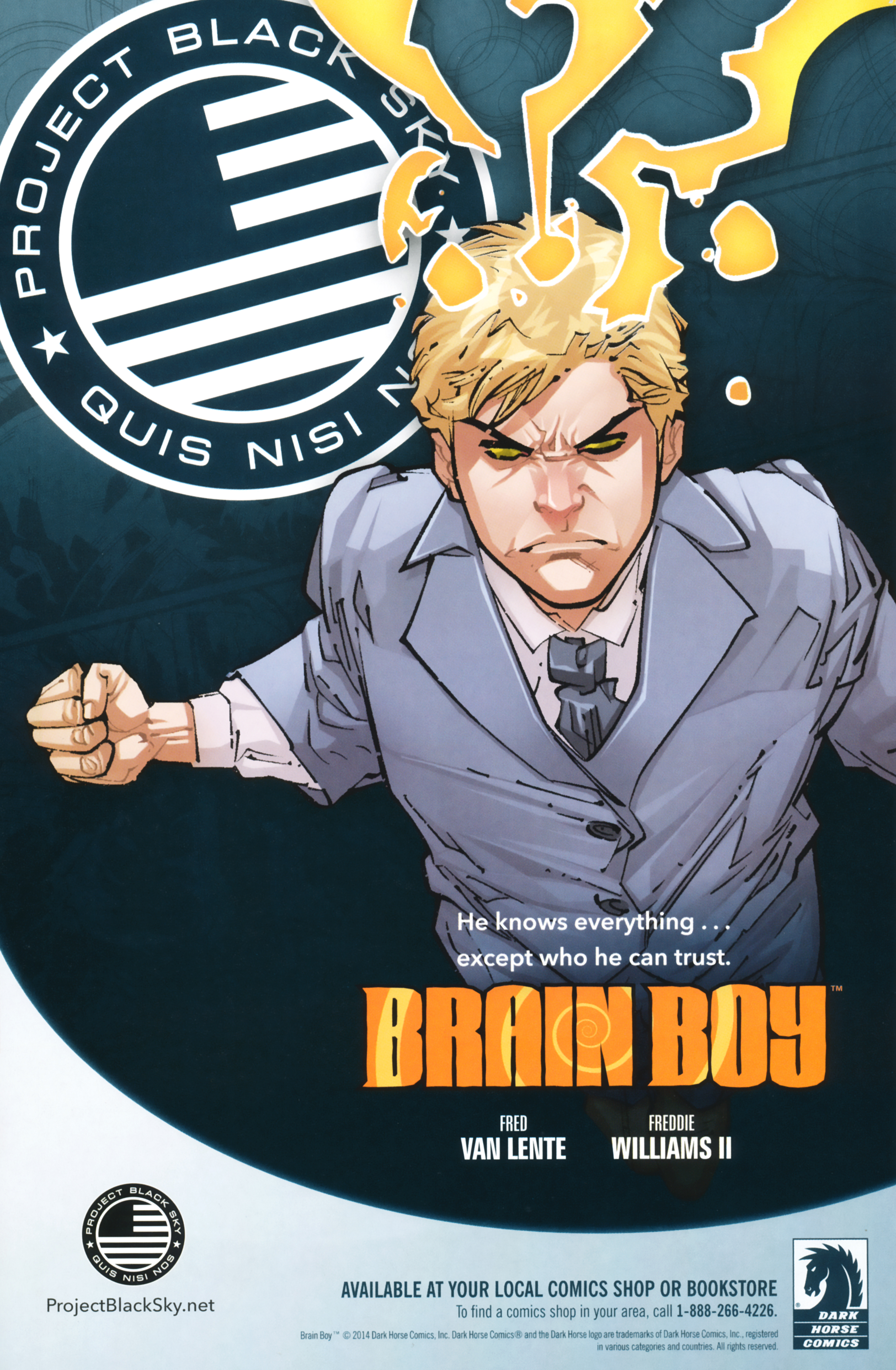 Read online Free Comic Book Day 2014 comic -  Issue # Project Black Sky - 29