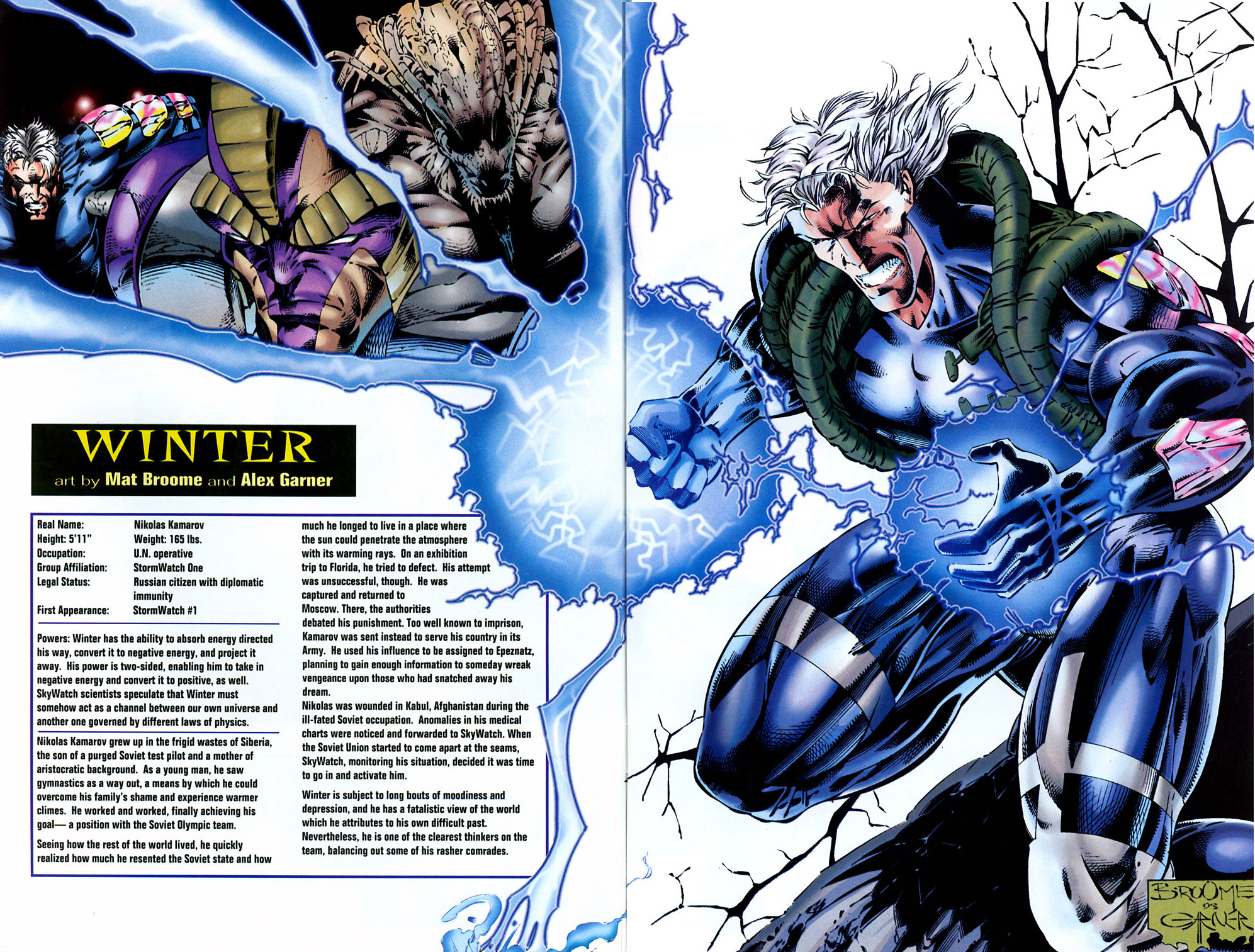 Read online Stormwatch Sourcebook comic -  Issue # Full - 7