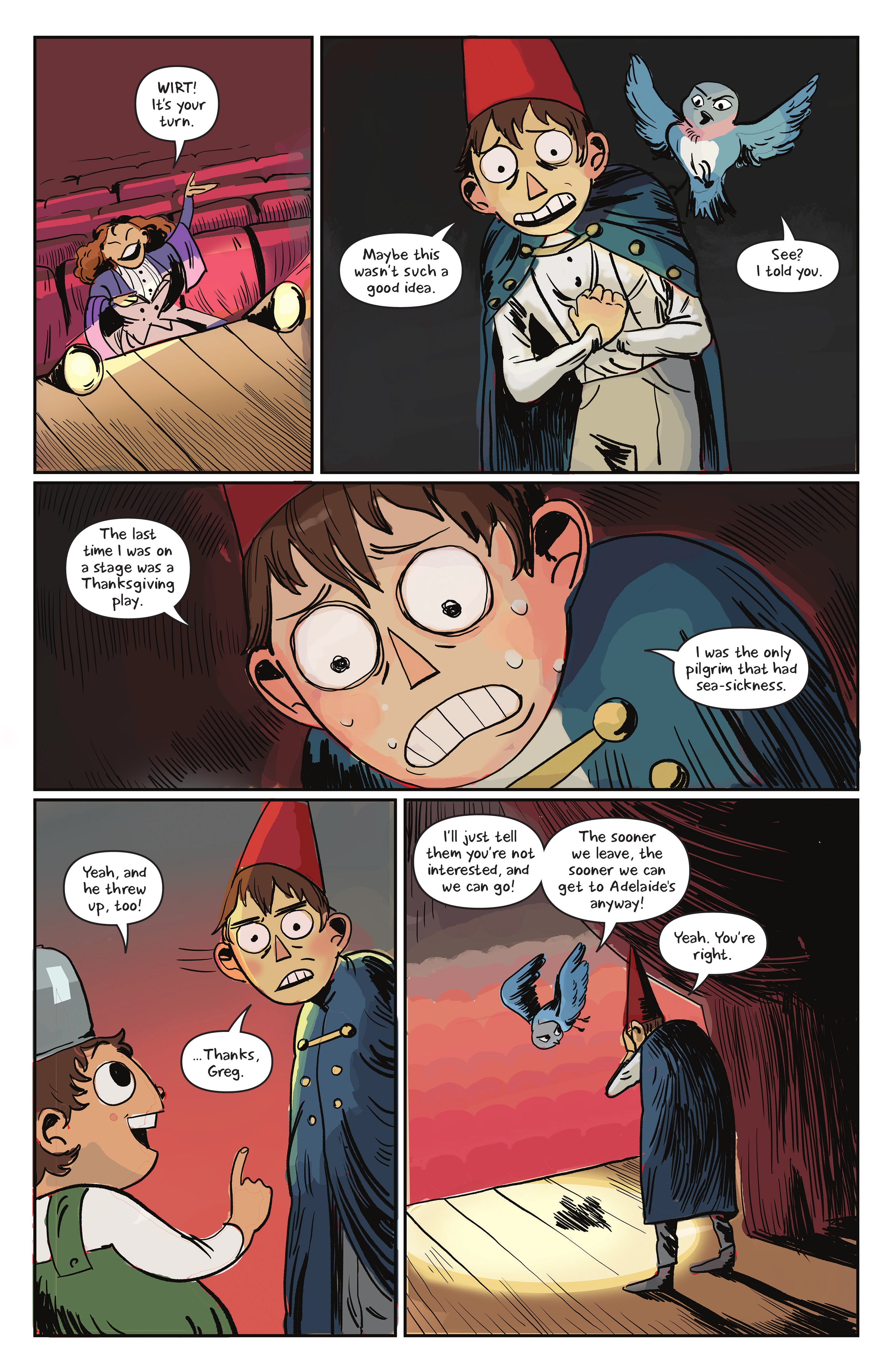 Read online Over the Garden Wall: Soulful Symphonies comic -  Issue # TPB - 21