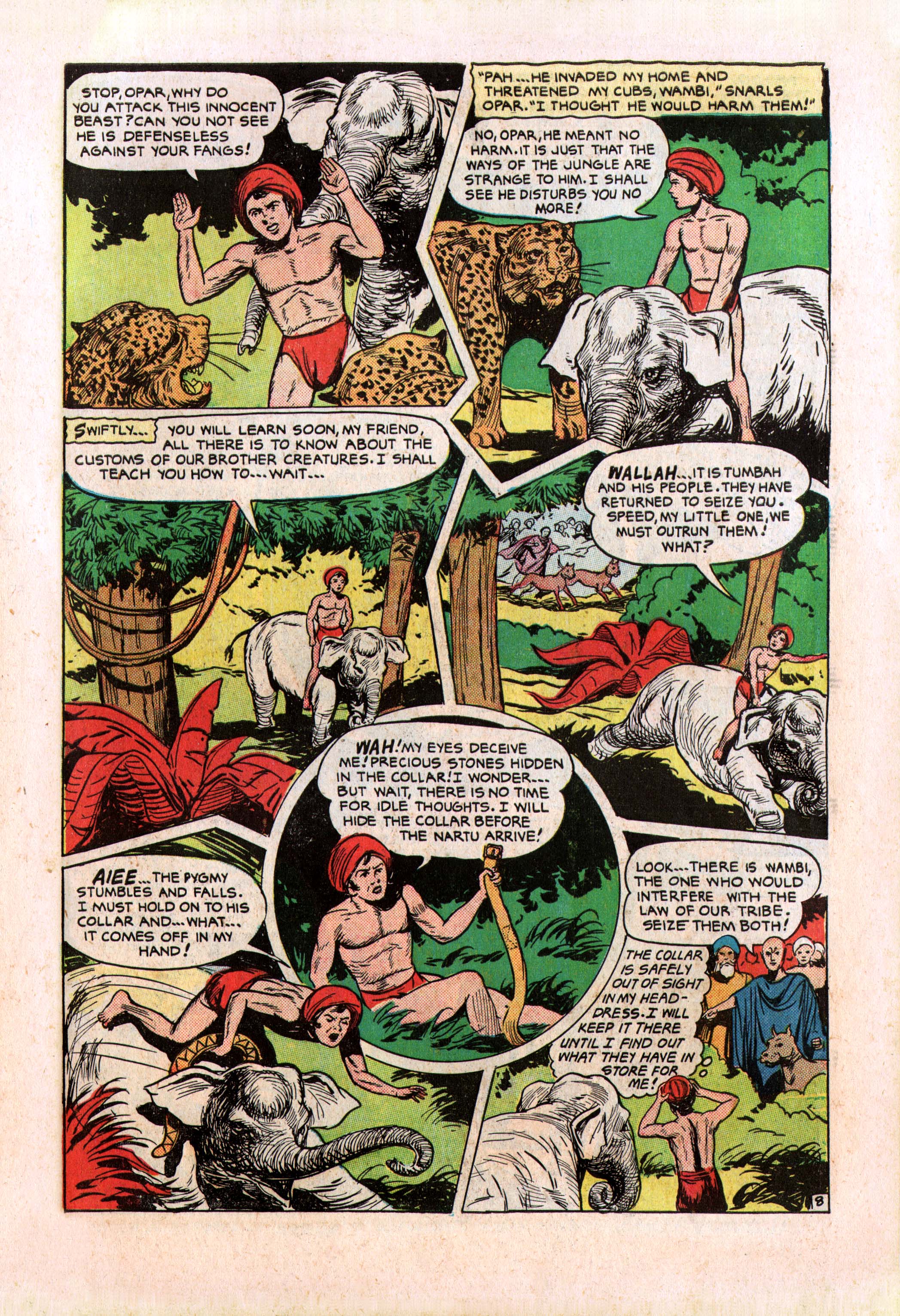 Read online Wambi Jungle Boy comic -  Issue #8 - 31