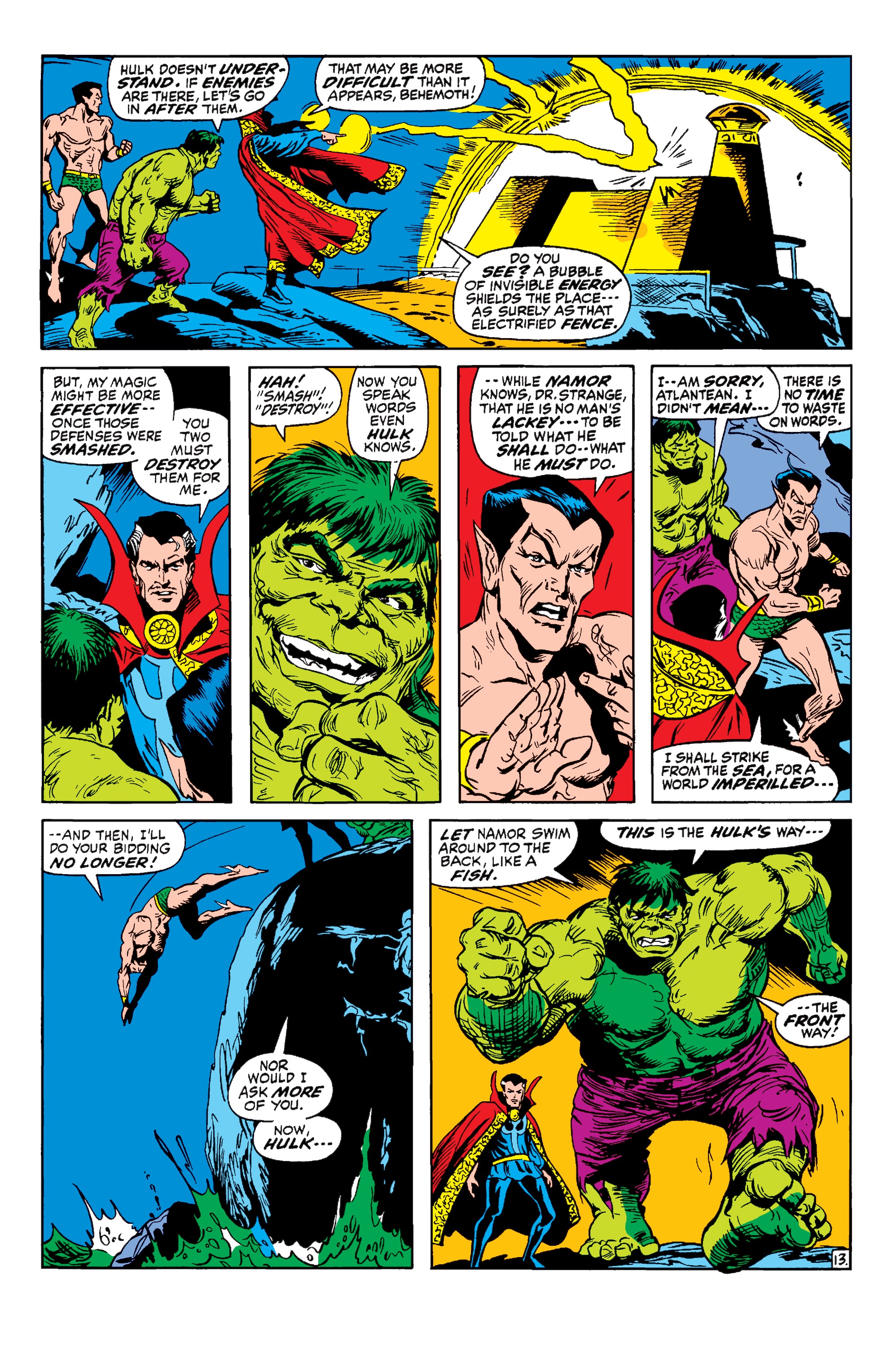 Read online Defenders: Marvel Feature #1: Facsimile Edition comic -  Issue #1: Facsimile Edition Full - 16