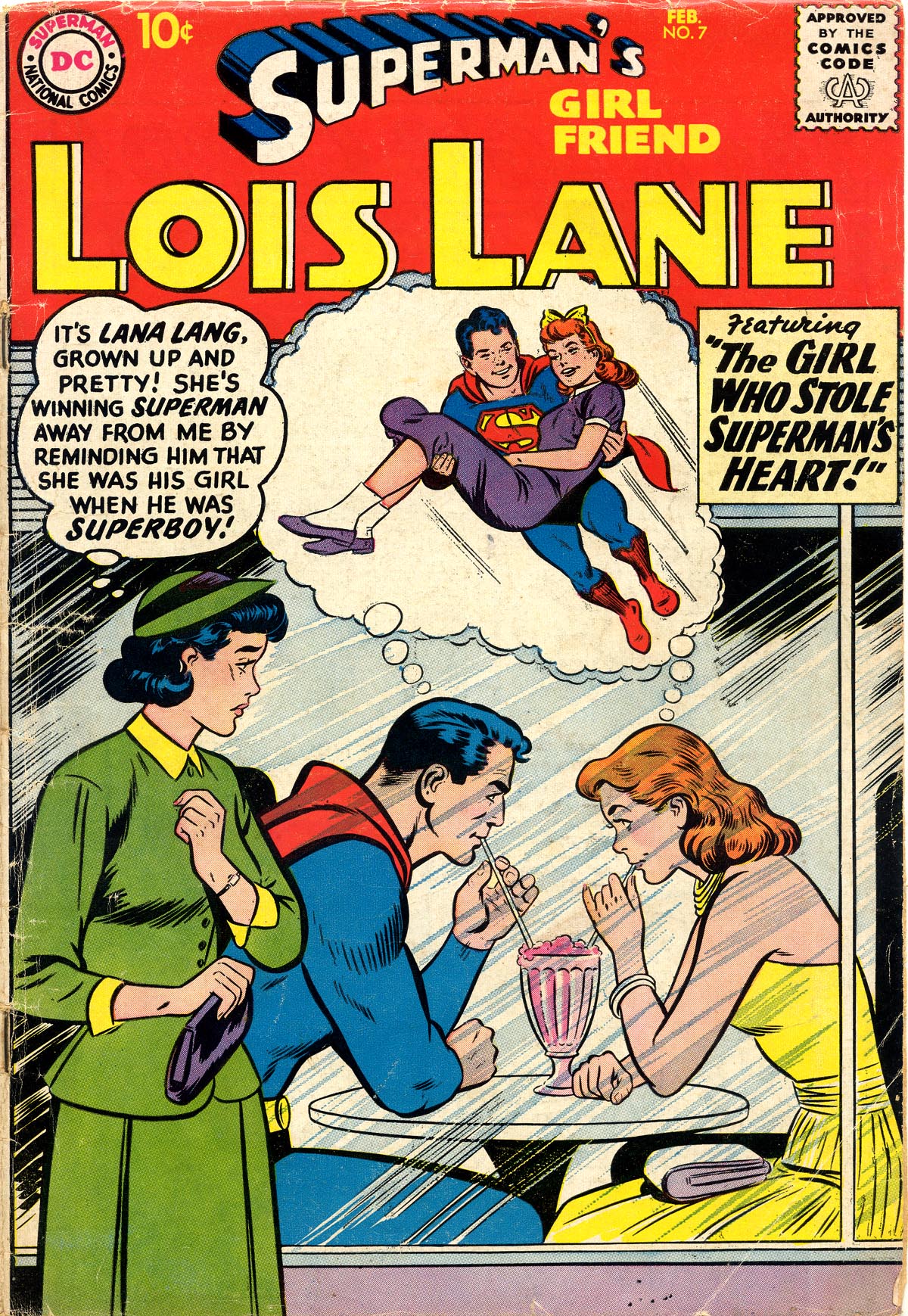 Read online Superman's Girl Friend, Lois Lane comic -  Issue #7 - 1