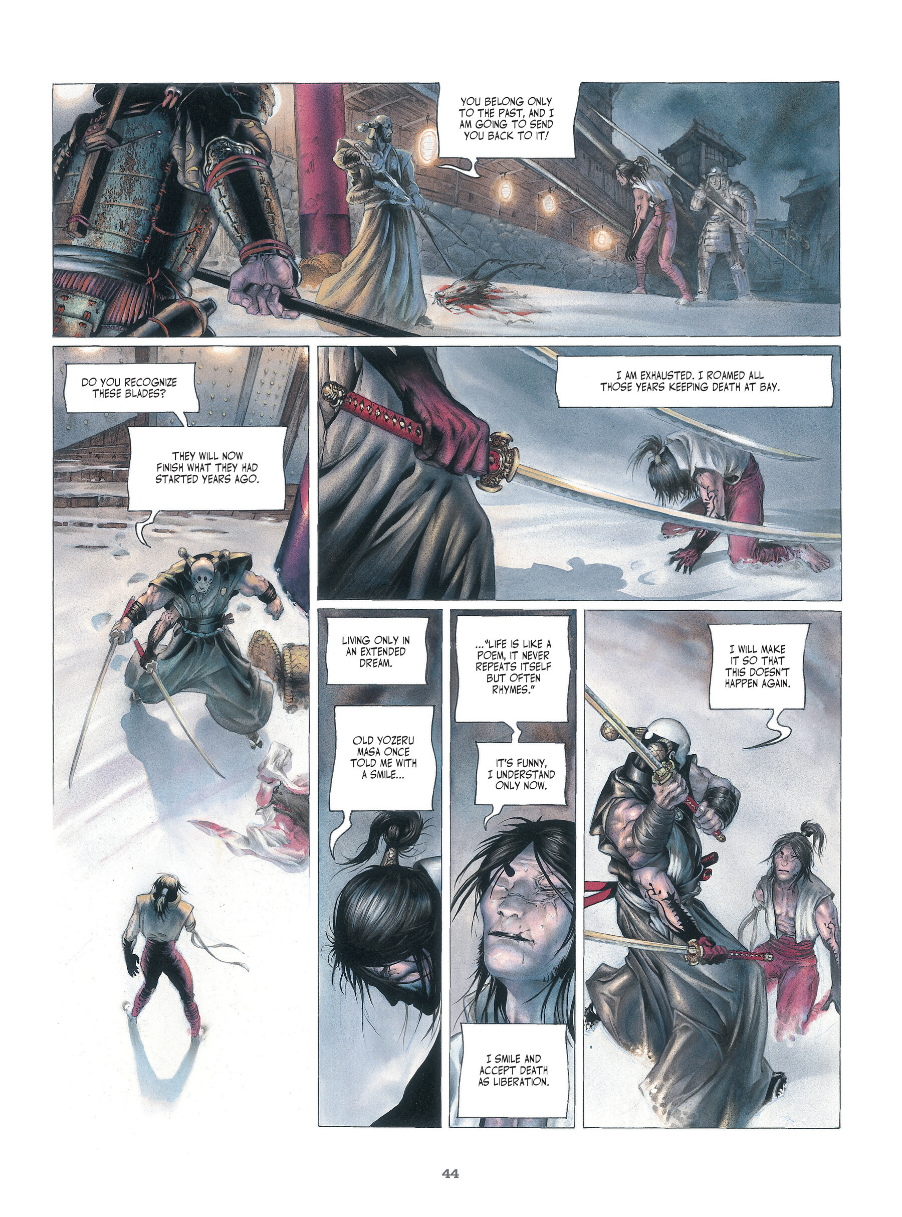 Read online Legends of the Pierced Veil: The Scarlet Blades comic -  Issue # TPB (Part 1) - 44