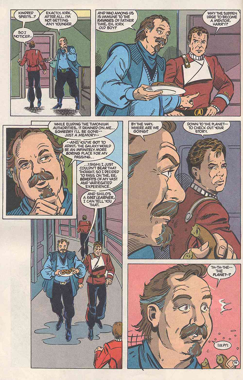 Read online Star Trek (1989) comic -  Issue #23 - 16