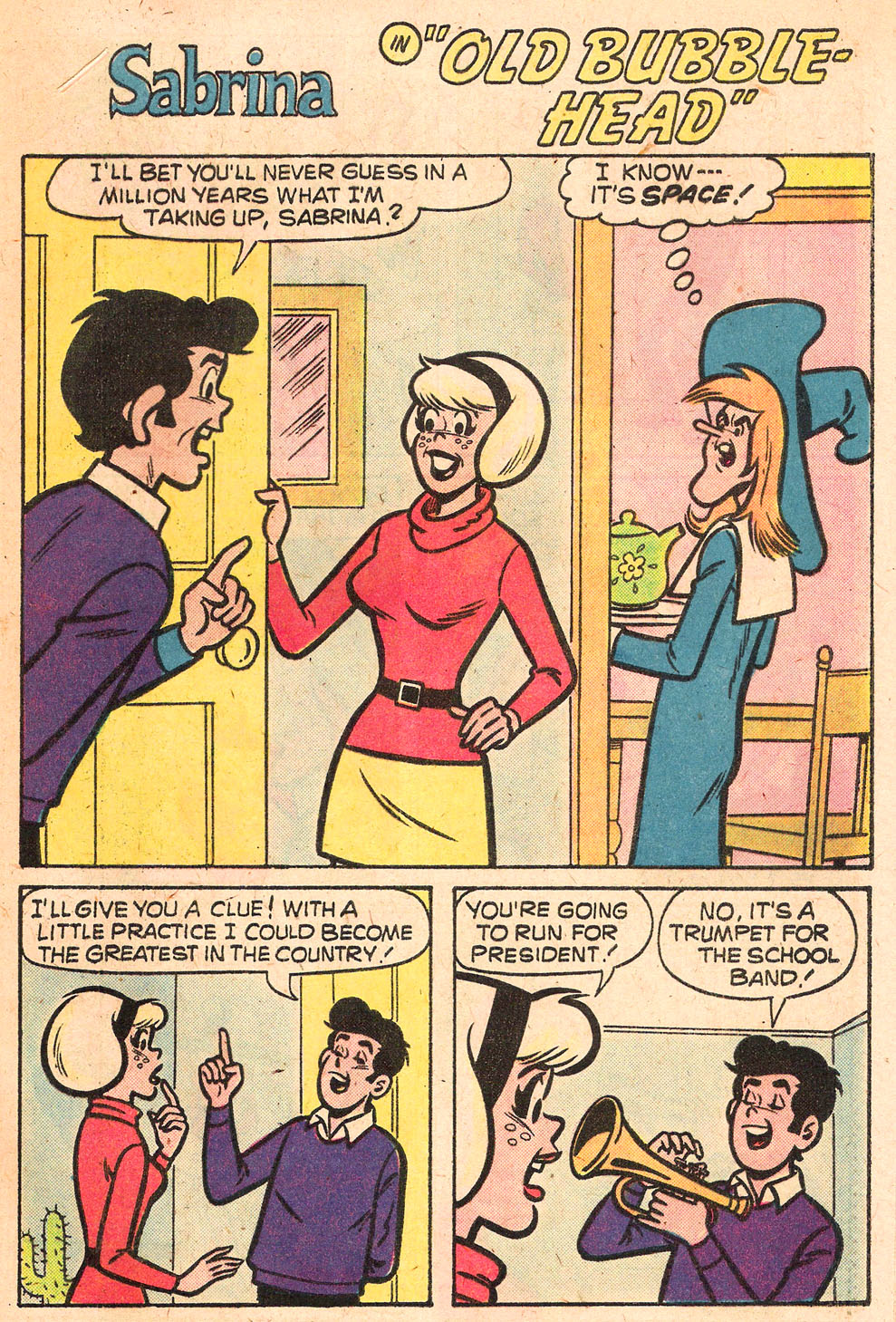 Read online Sabrina The Teenage Witch (1971) comic -  Issue #49 - 29