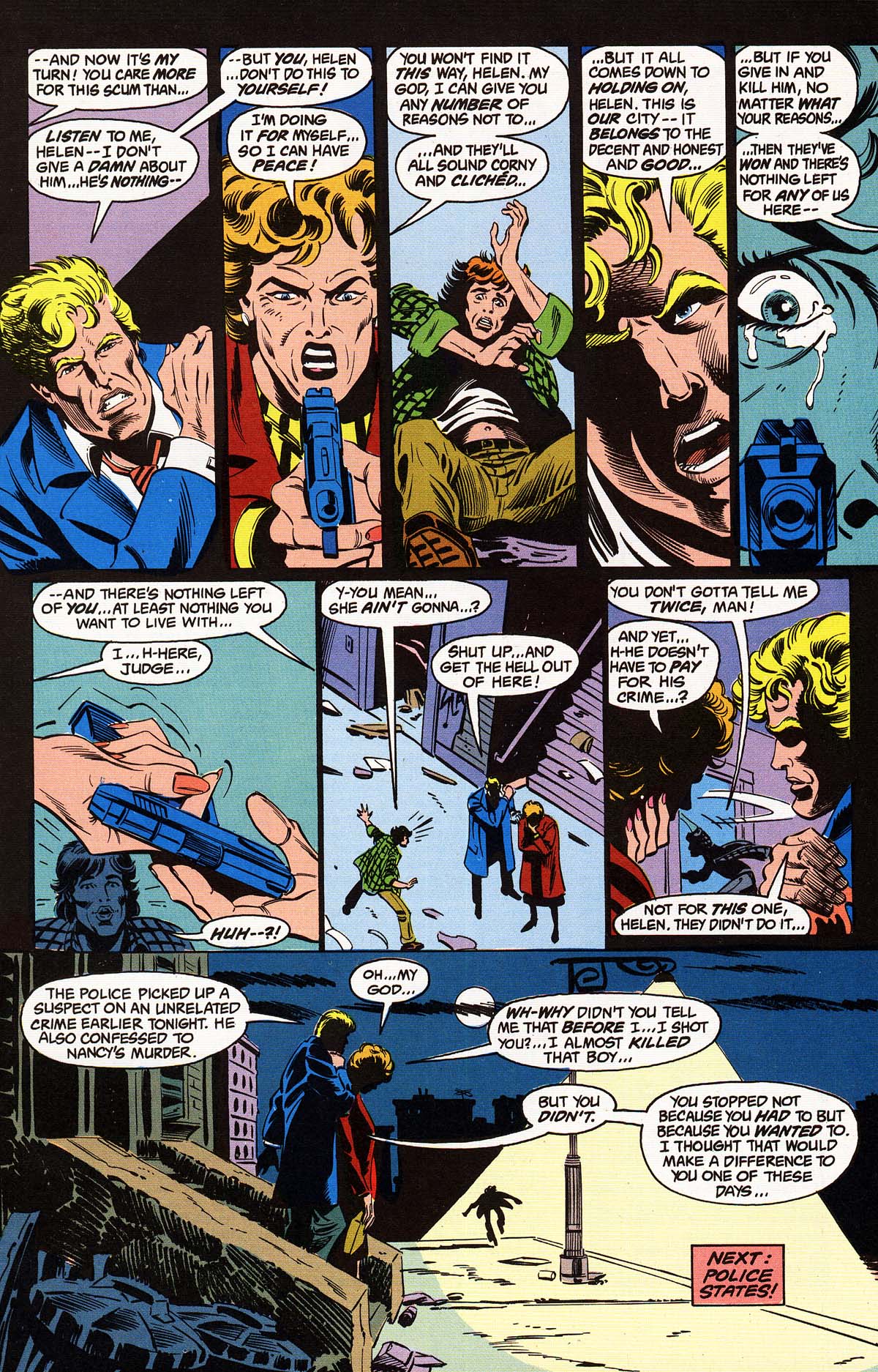 Read online Vigilante (1983) comic -  Issue #24 - 25