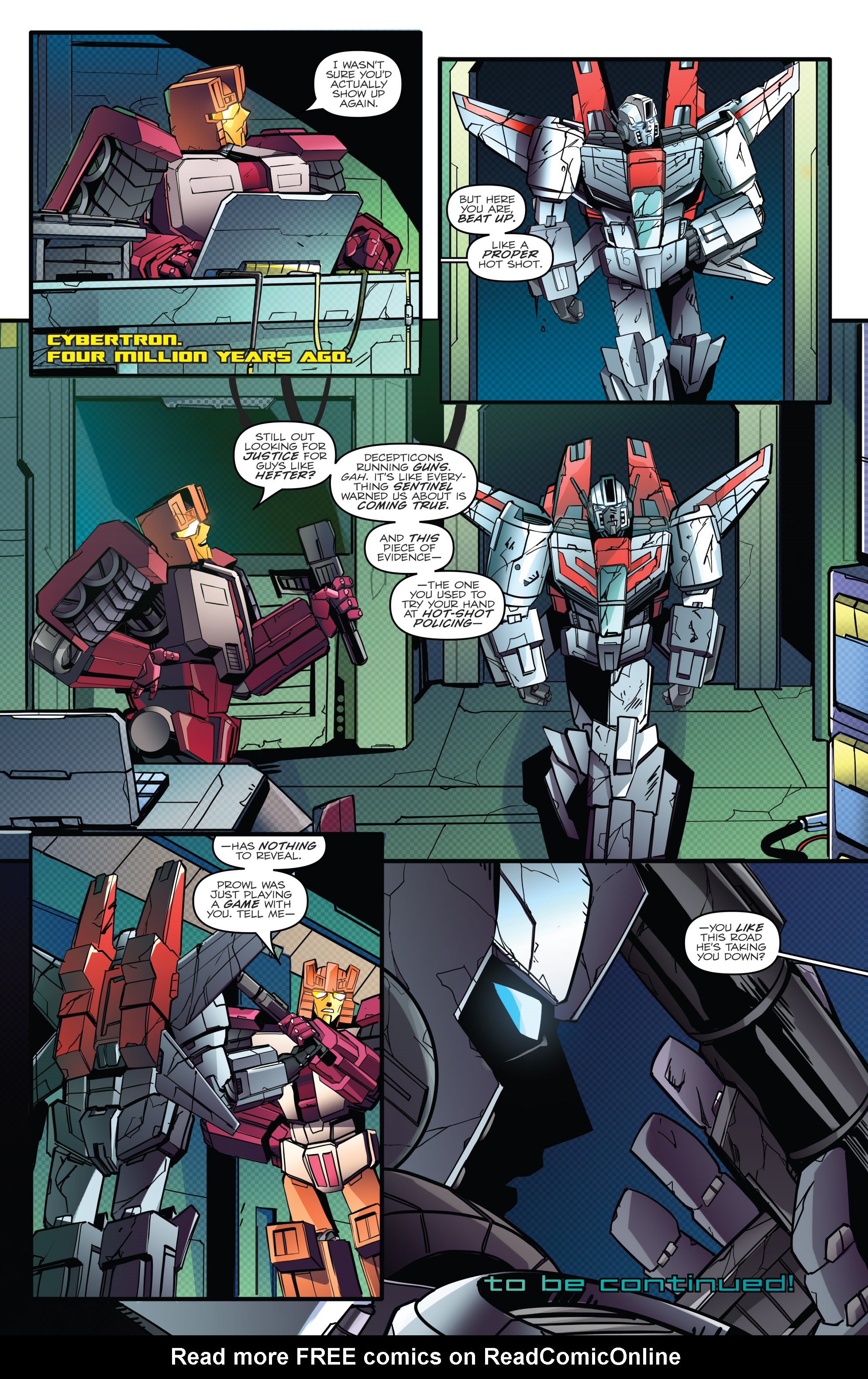 Read online Optimus Prime comic -  Issue #7 - 23