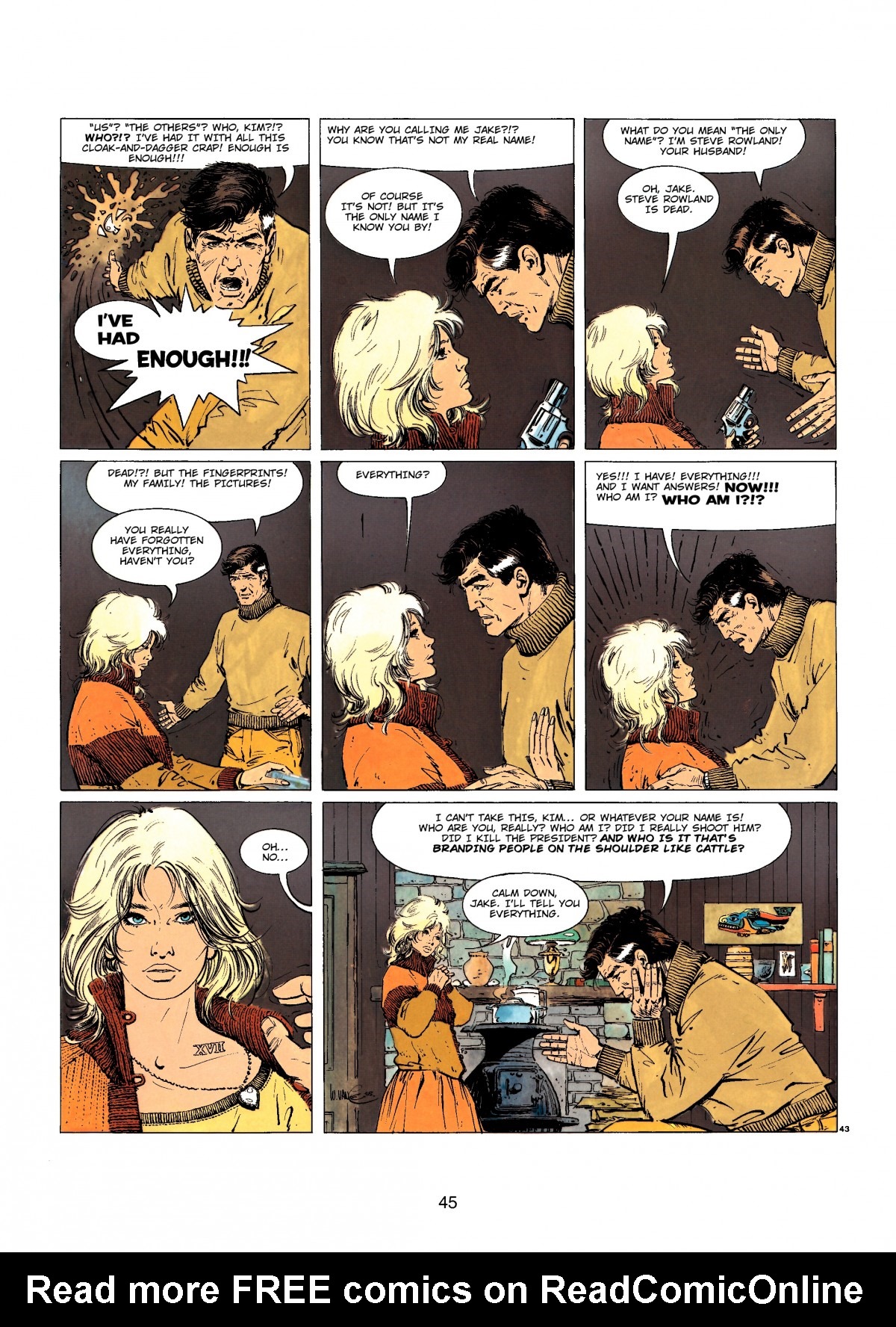 Read online XIII comic -  Issue #2 - 47