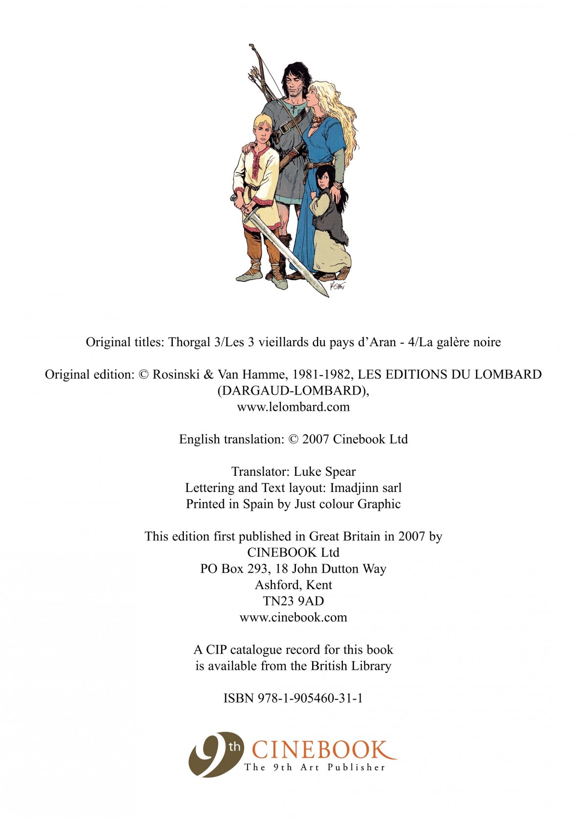 Read online Thorgal comic -  Issue #2 - 4