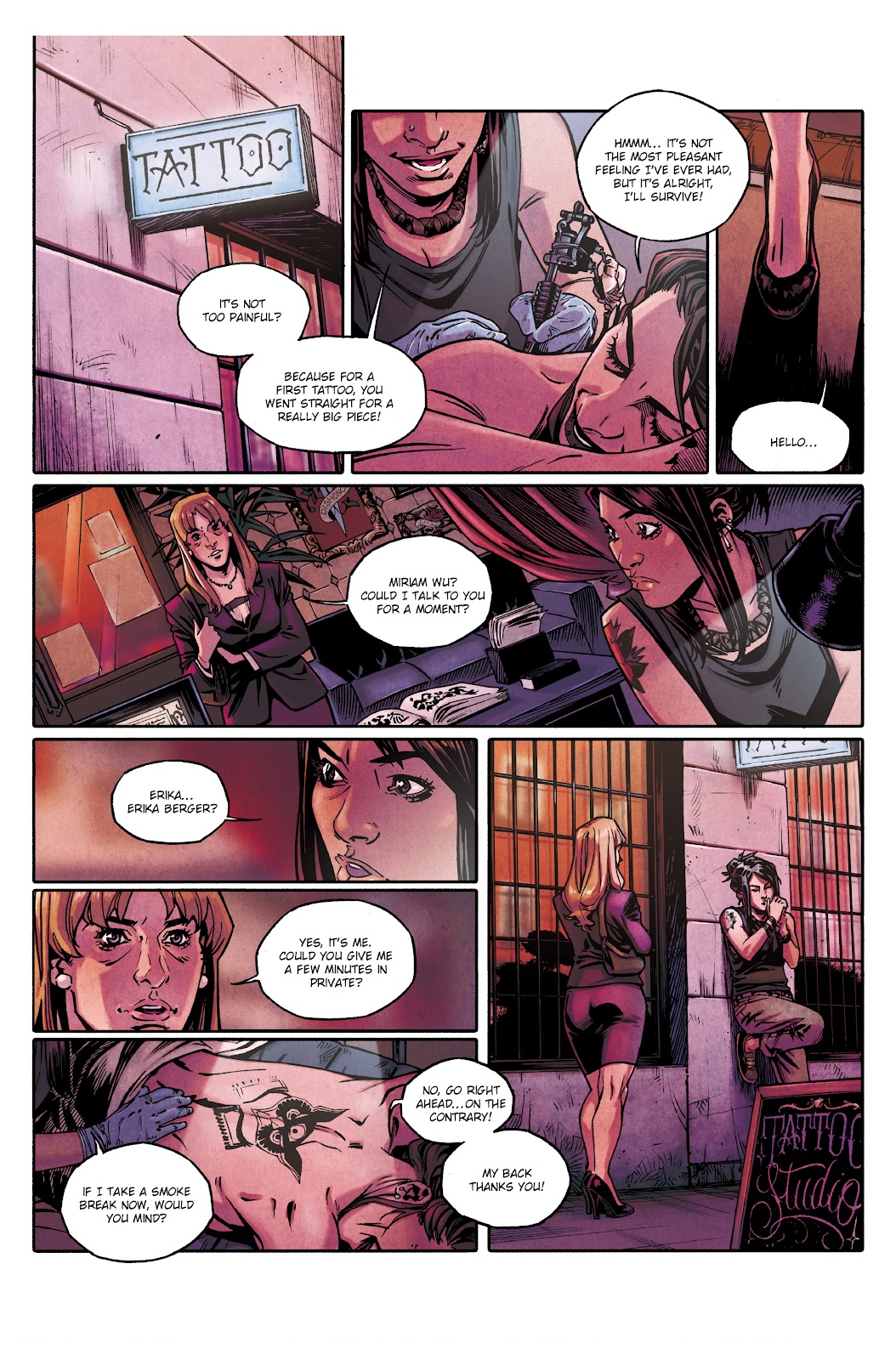 Millennium: The Girl Who Danced With Death issue 2 - Page 35