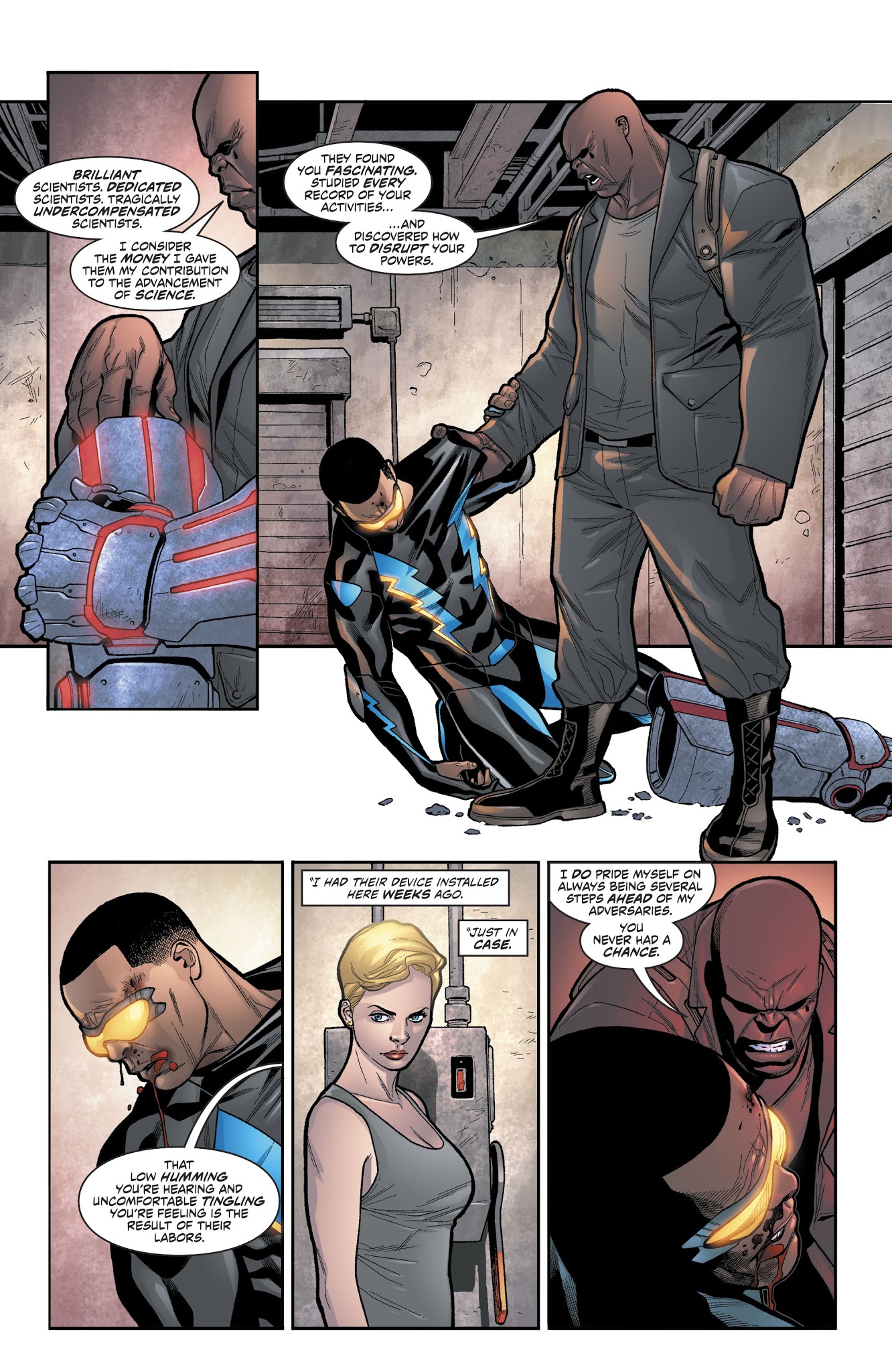 Read online Black Lightning: Cold Dead Hands comic -  Issue #5 - 16