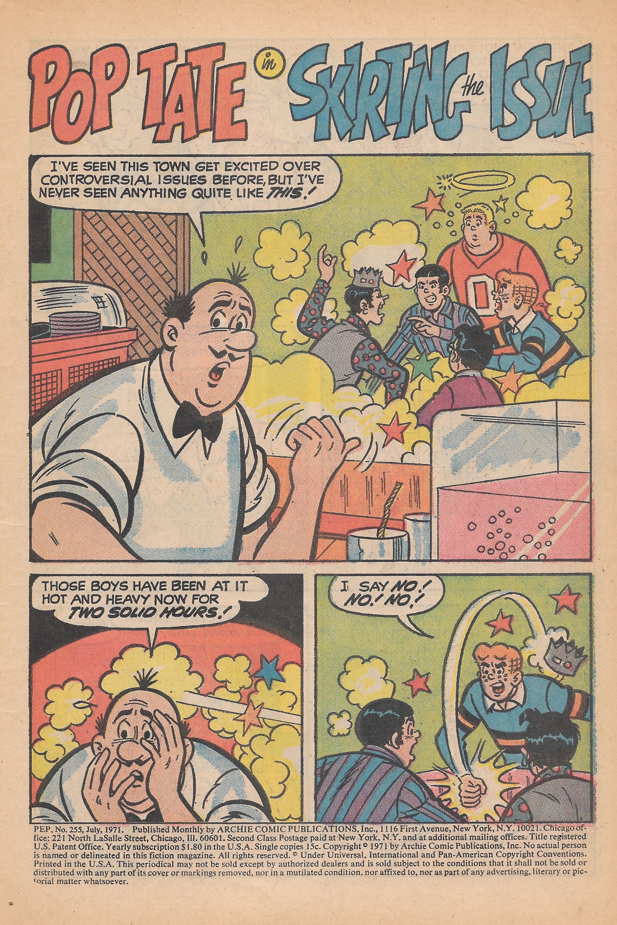 Read online Pep Comics comic -  Issue #255 - 3