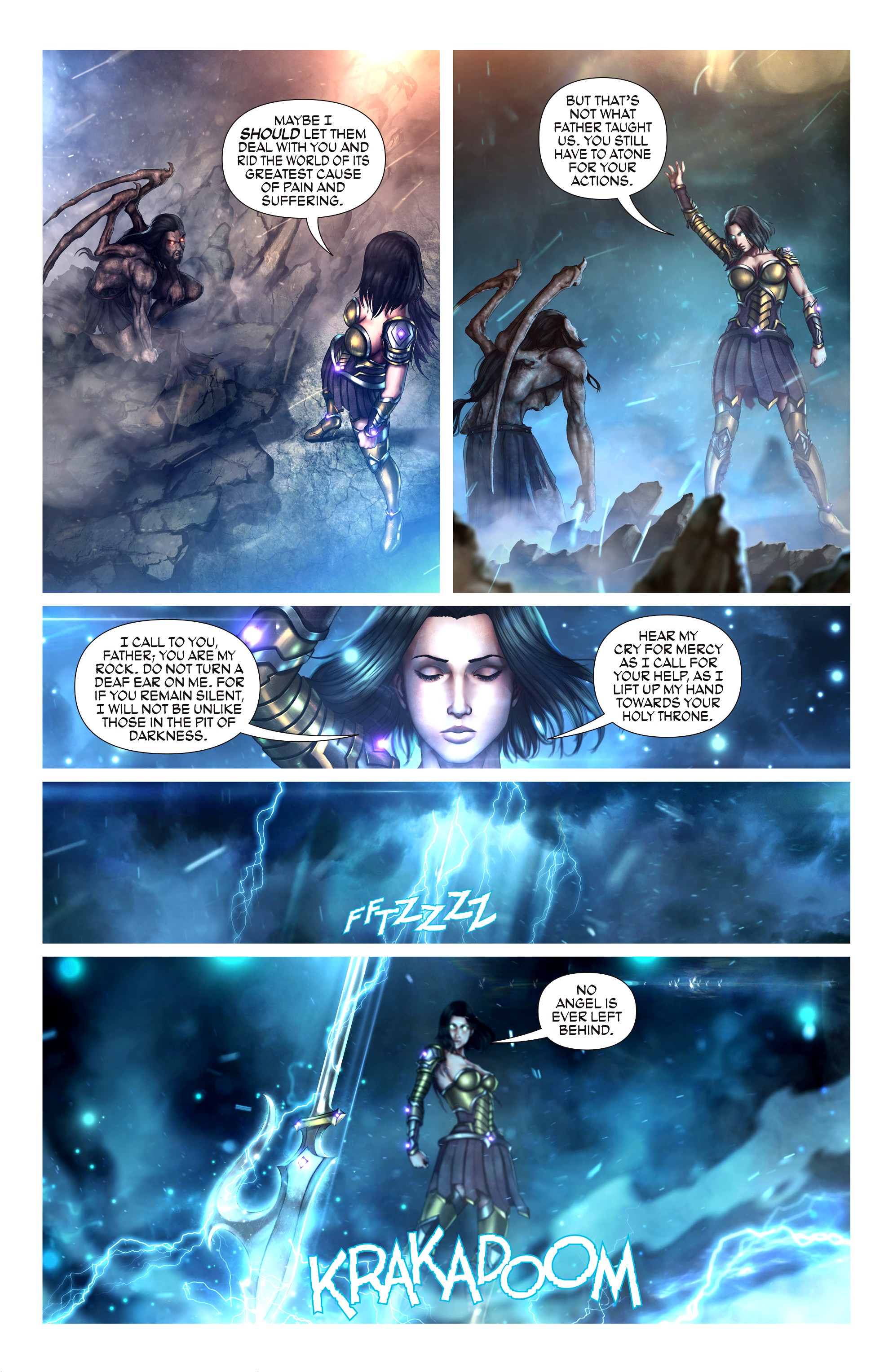 Read online Knights of the Golden Sun comic -  Issue #4 - 16