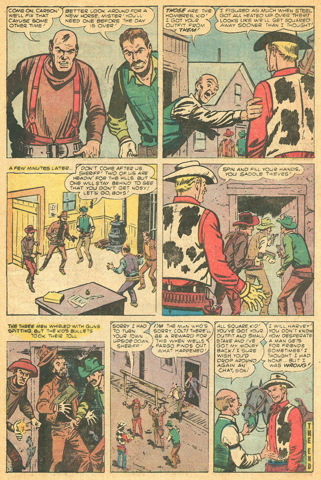 Read online Kid Colt Outlaw comic -  Issue #145 - 33