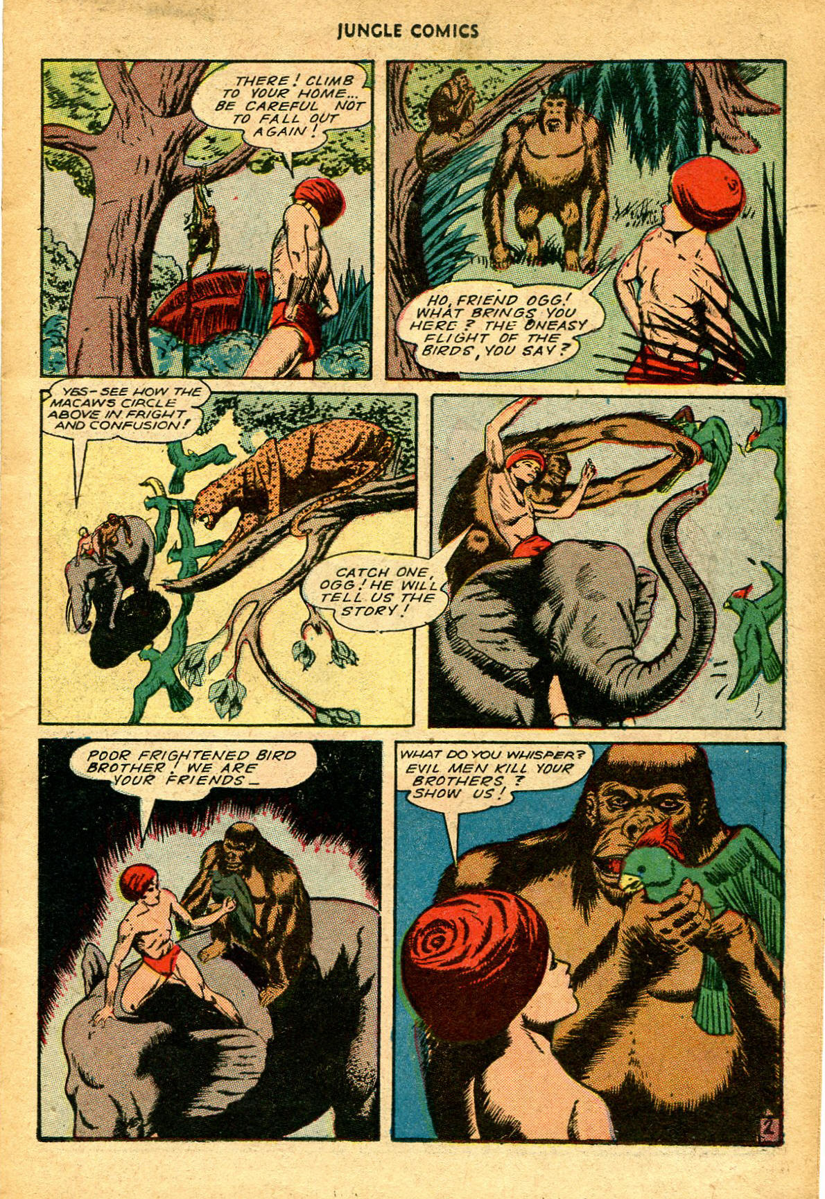 Read online Jungle Comics comic -  Issue #76 - 22