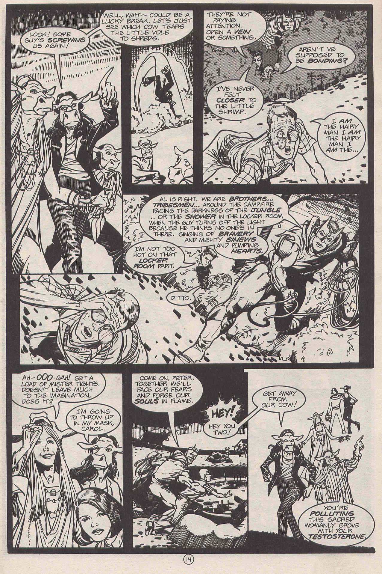 Read online Man-Eating Cow comic -  Issue #4 - 14