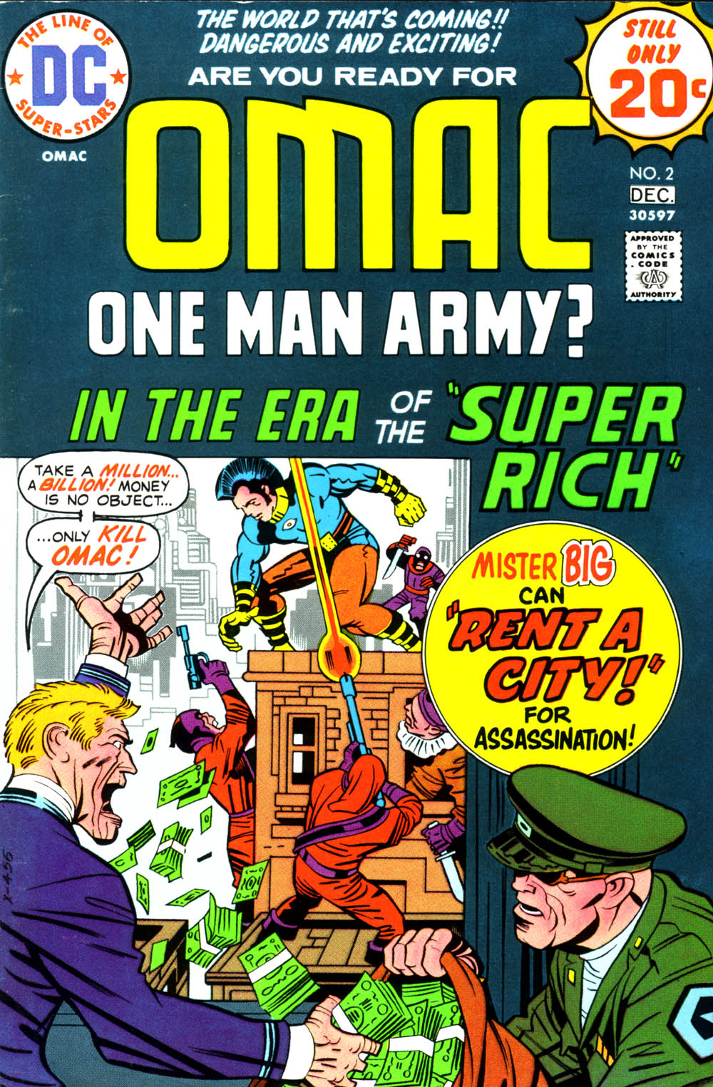 Read online OMAC (1974) comic -  Issue #2 - 2