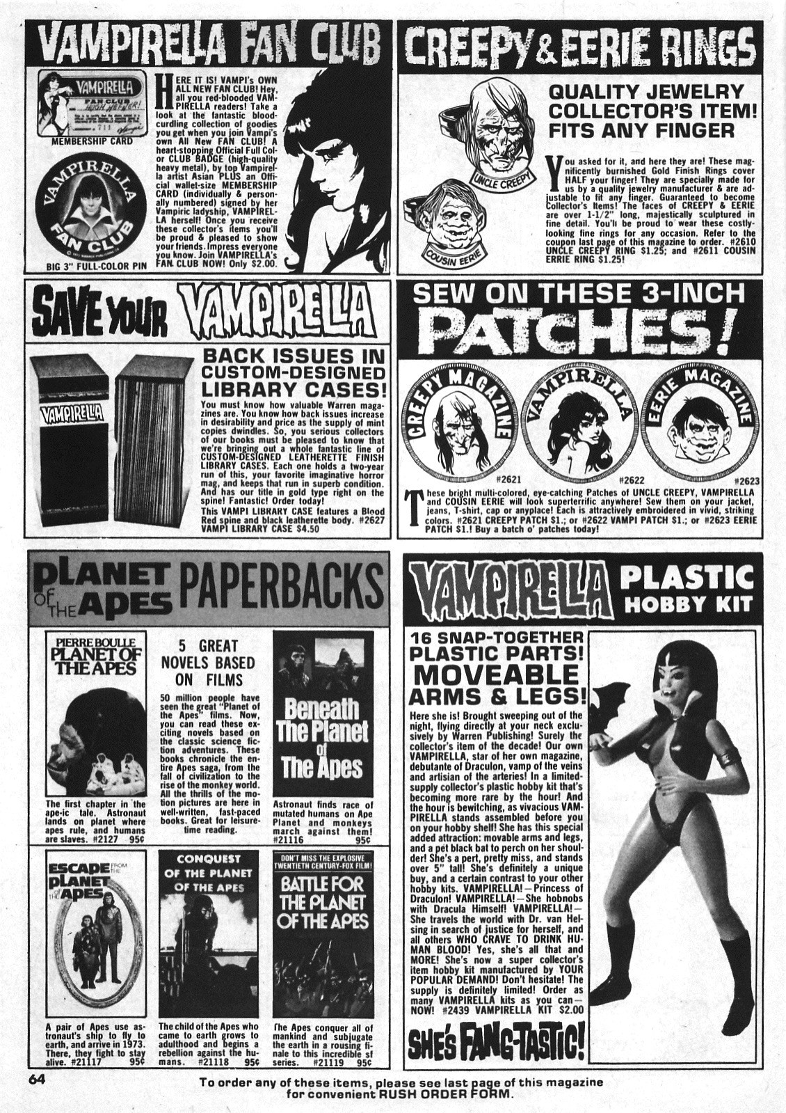 Read online Vampirella (1969) comic -  Issue #35 - 64