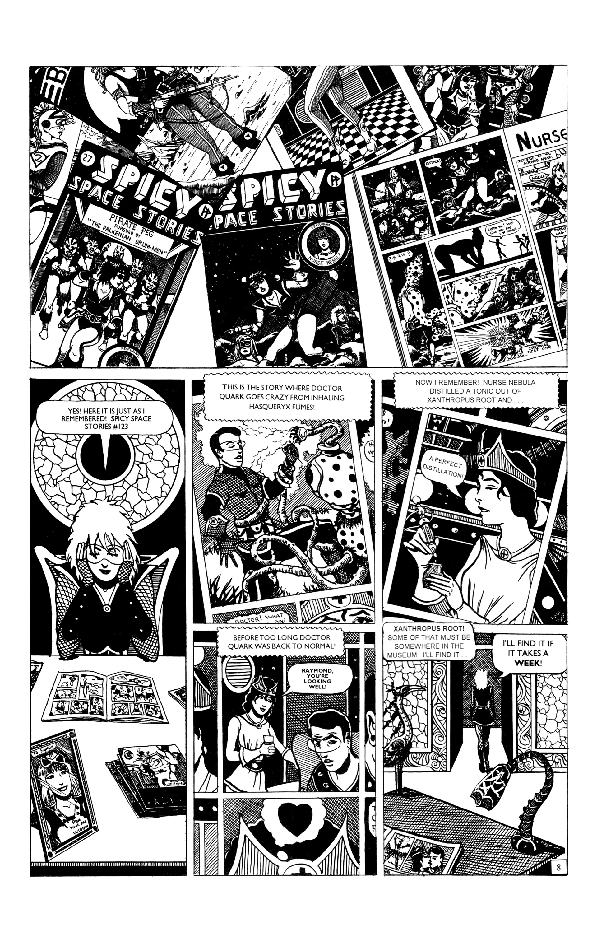 Read online Strange Attractors (1993) comic -  Issue #1 - 10