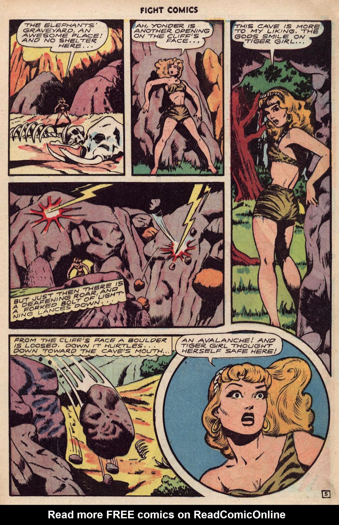 Read online Fight Comics comic -  Issue #46 - 45