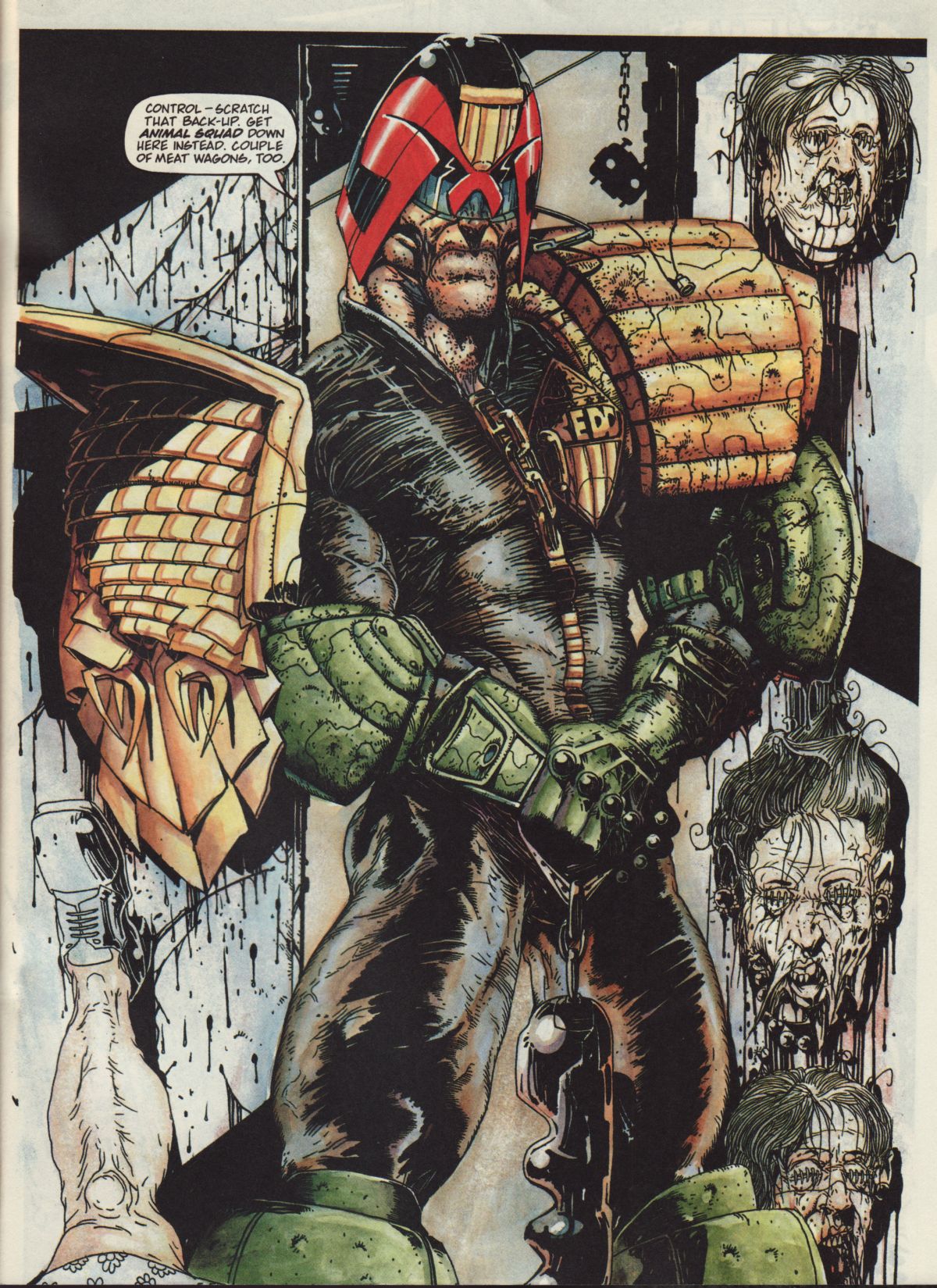 Read online Judge Dredd: The Megazine (vol. 2) comic -  Issue #35 - 41