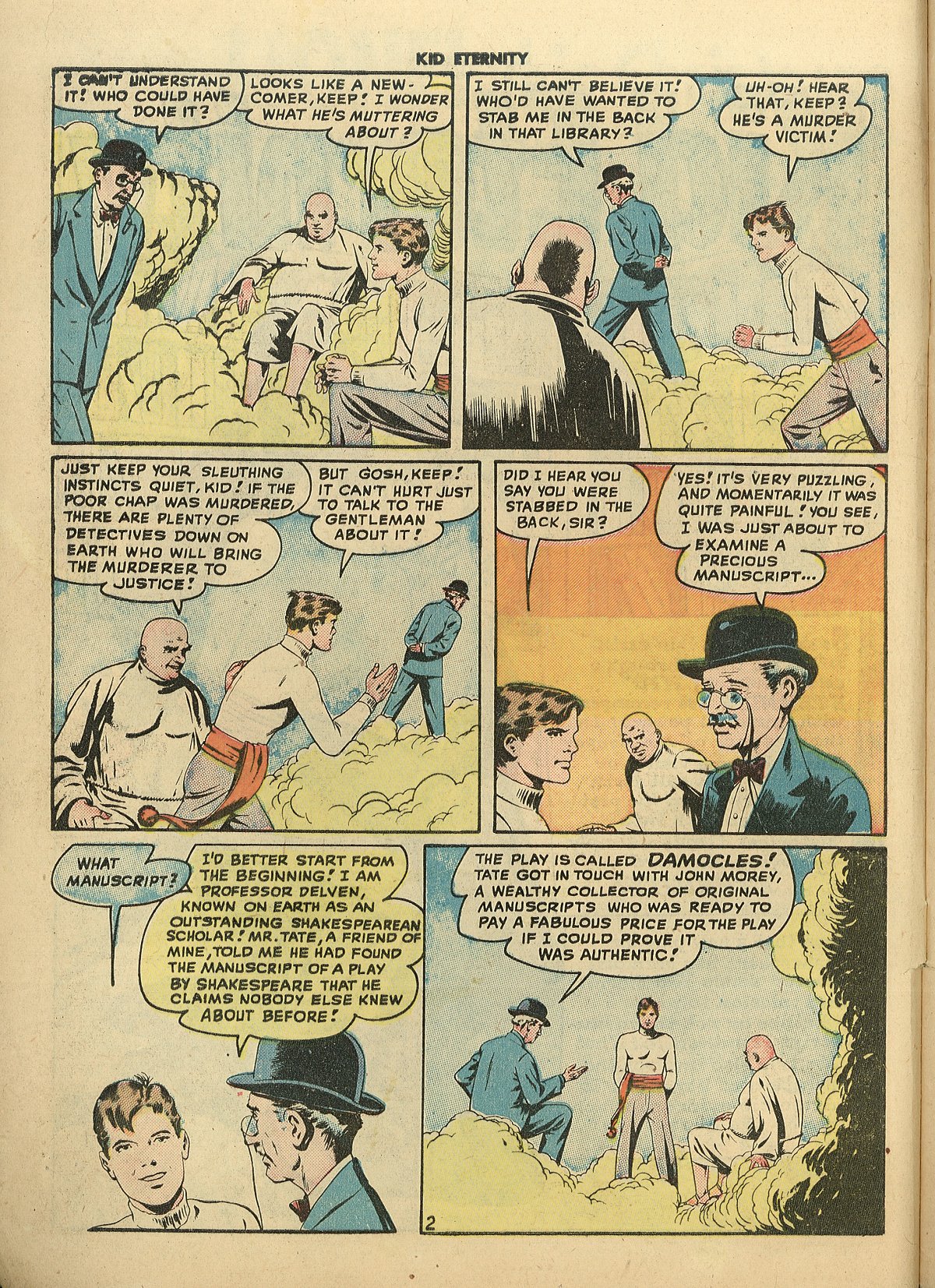 Read online Kid Eternity (1946) comic -  Issue #12 - 4