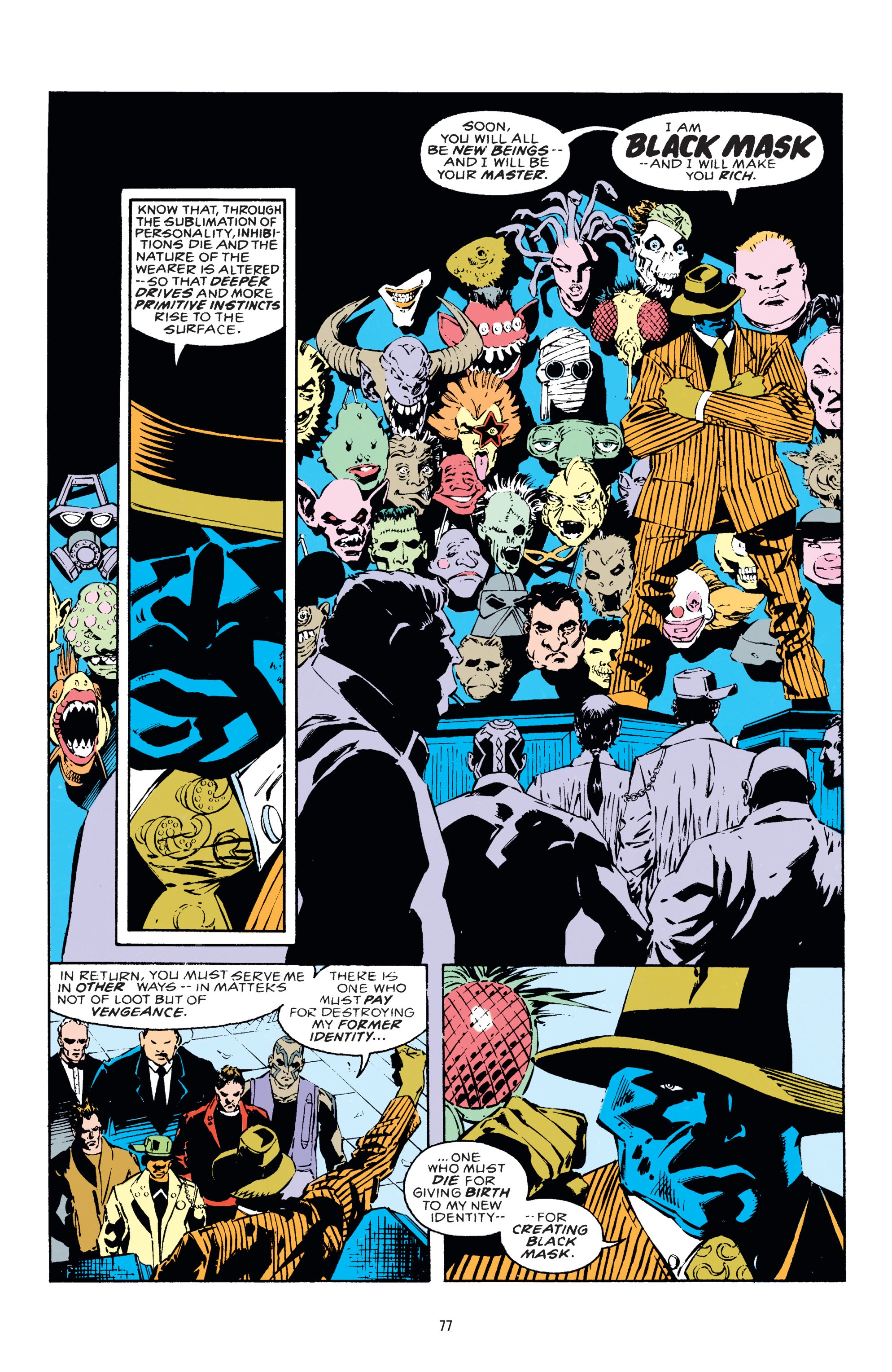 Read online Batman Arkham: Black Mask comic -  Issue # TPB (Part 1) - 77