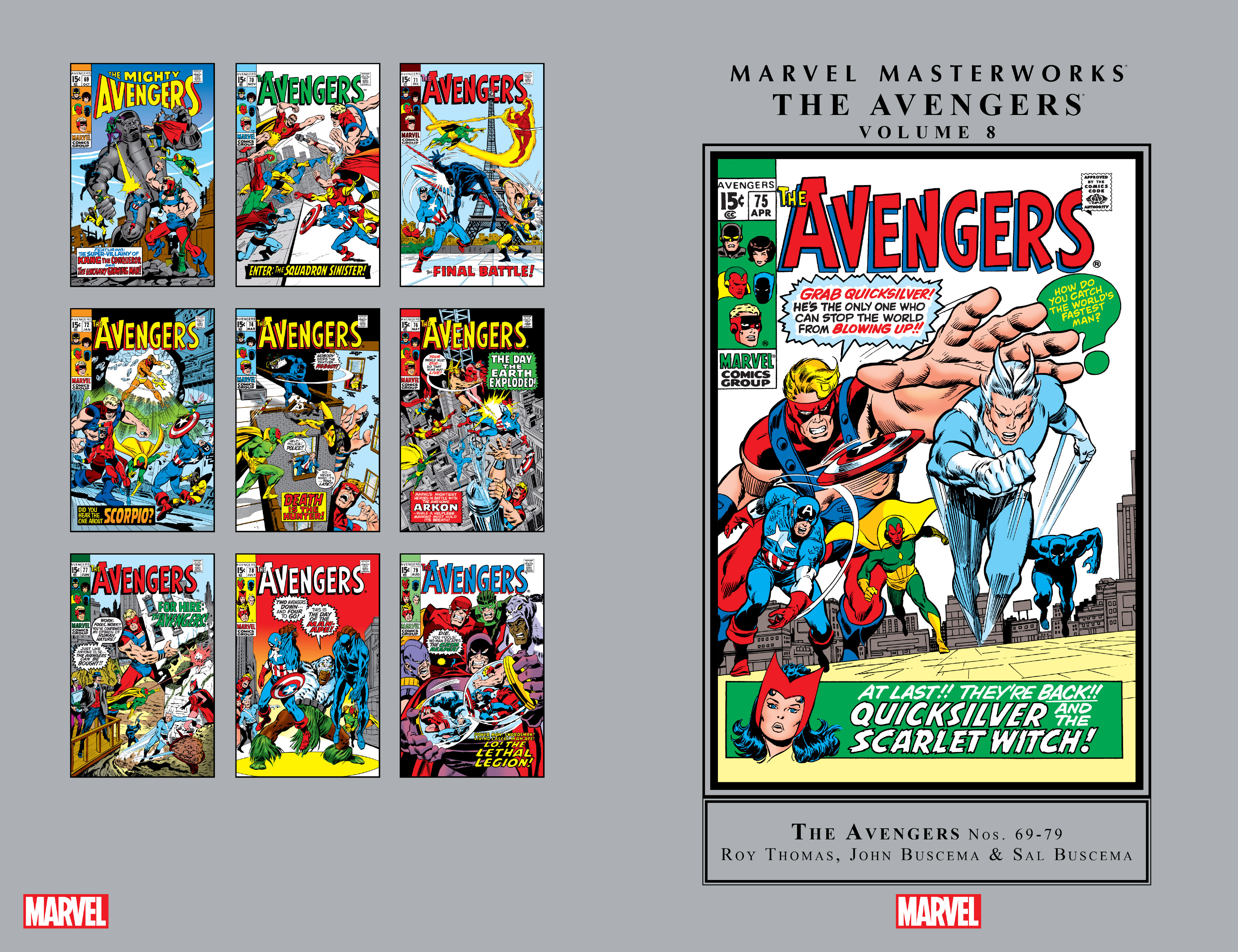 Read online Marvel Masterworks: The Avengers comic -  Issue # TPB 8 (Part 1) - 2
