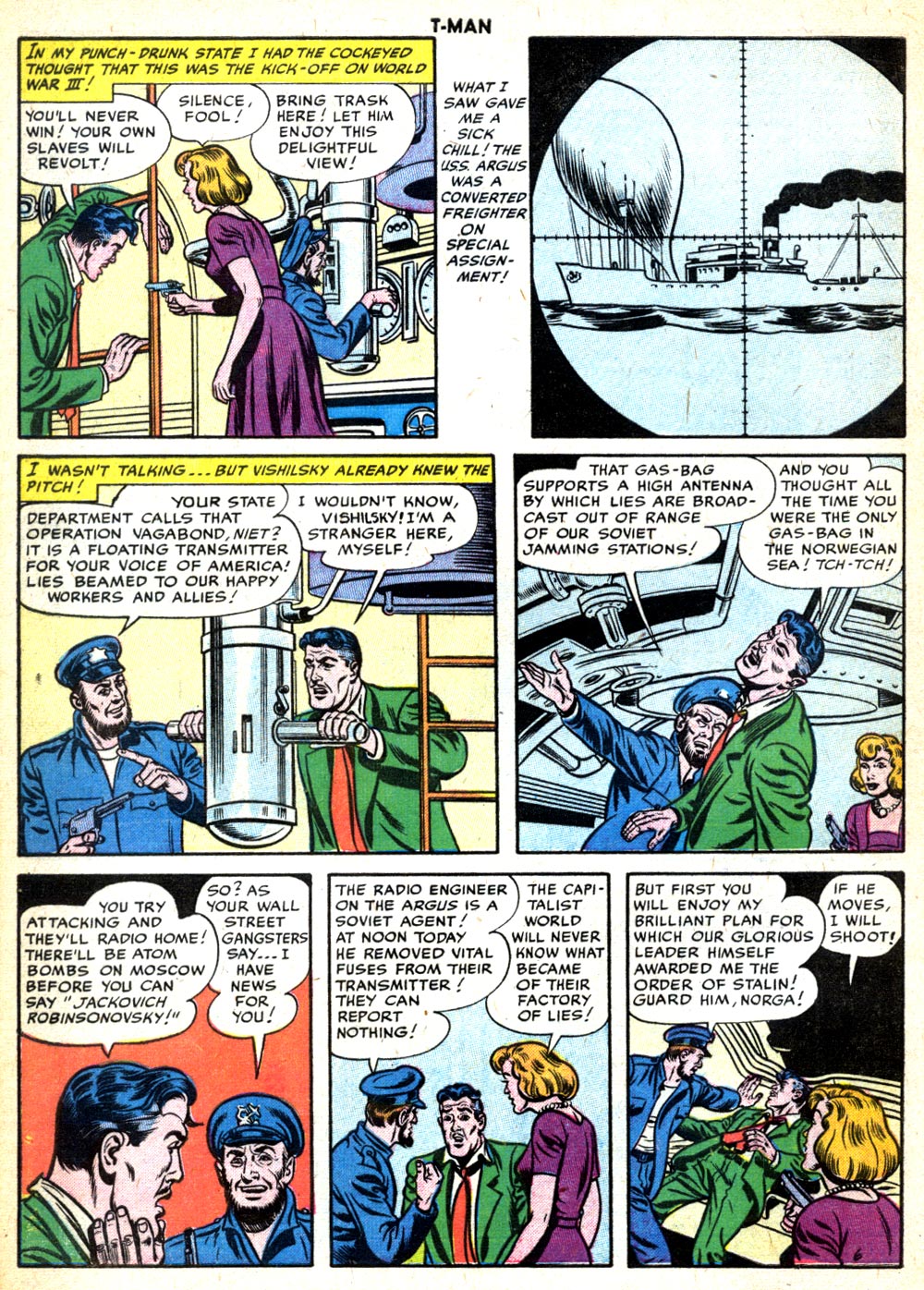 Read online T-Man: World Wide Trouble Shooter comic -  Issue #35 - 8