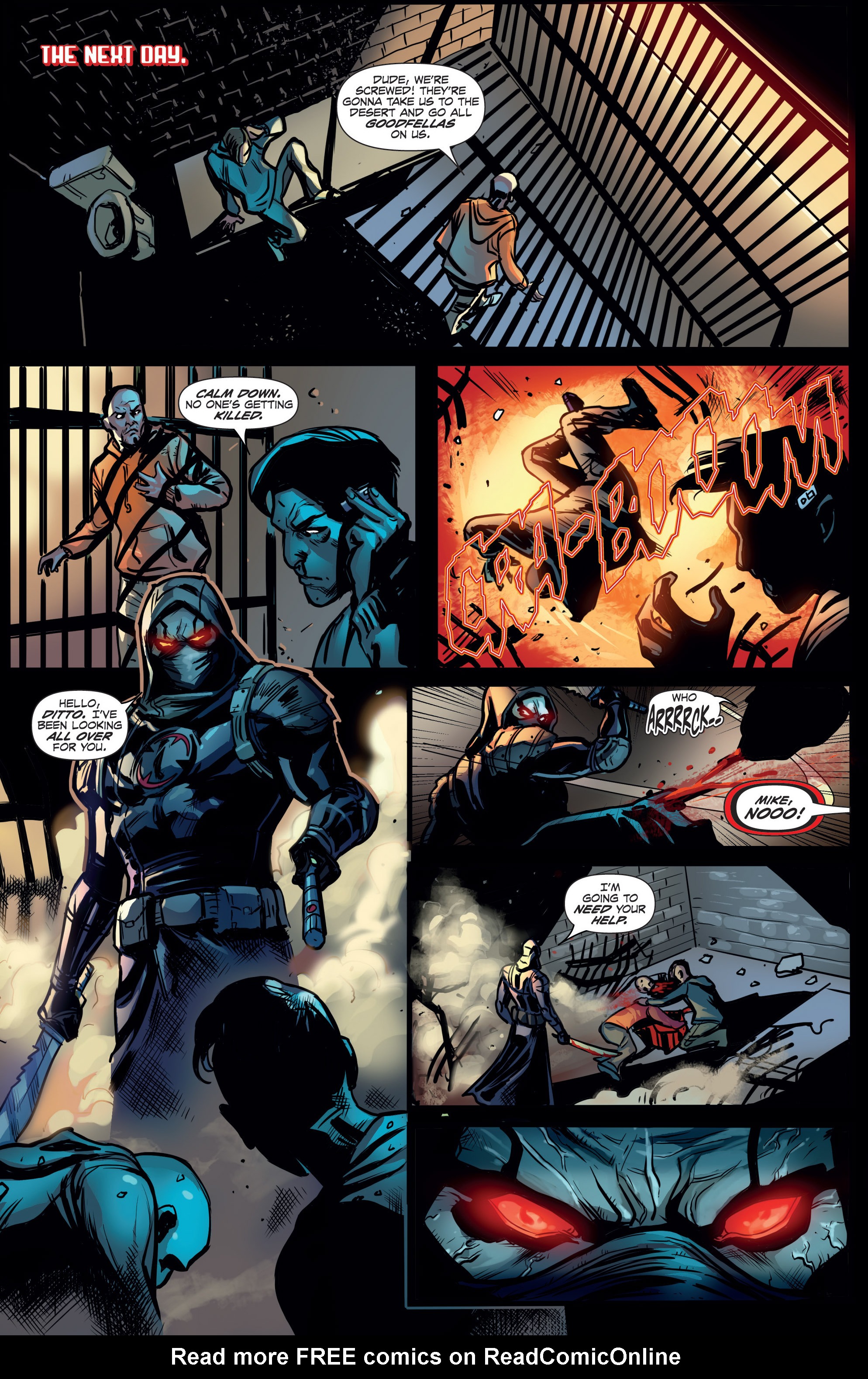 Read online Red Agent comic -  Issue #1 - 22