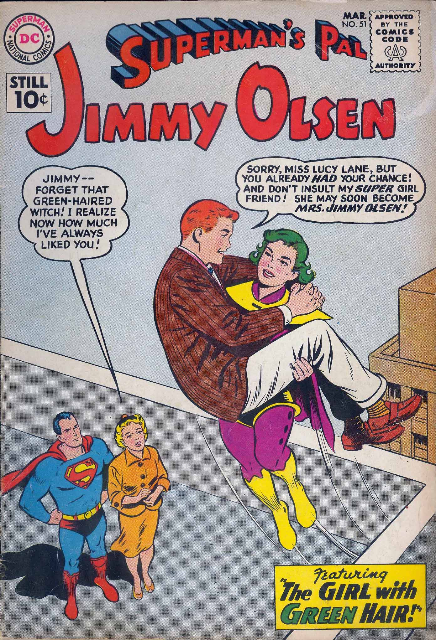 Read online Superman's Pal Jimmy Olsen comic -  Issue #51 - 1