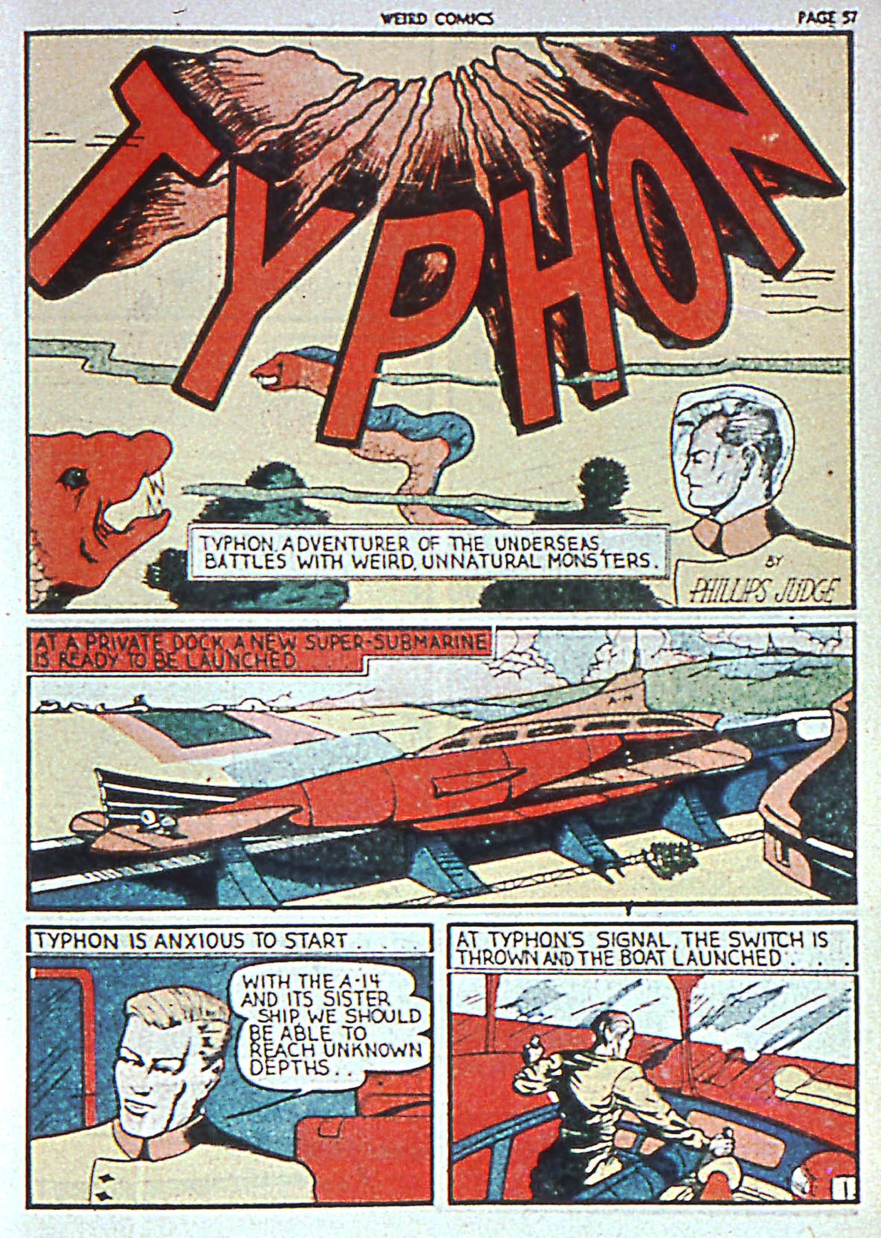 Read online Weird Comics comic -  Issue #1 - 57