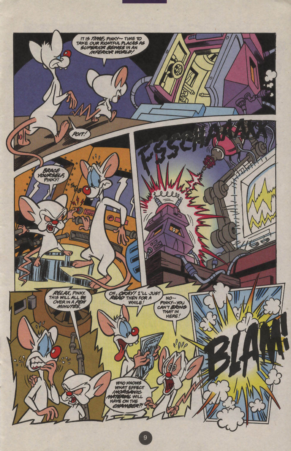 Read online Pinky and The Brain comic -  Issue #1 - 8