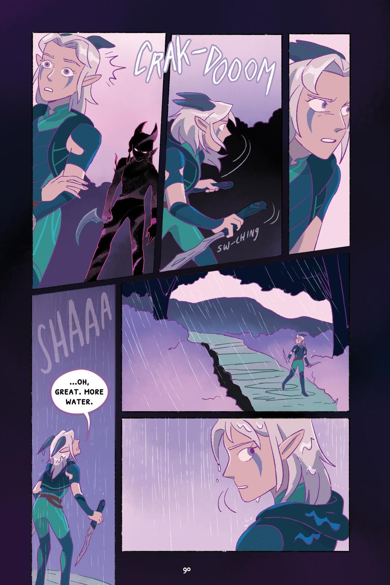 Read online Through the Moon: The Dragon Prince Graphic Novel comic -  Issue # TPB - 94
