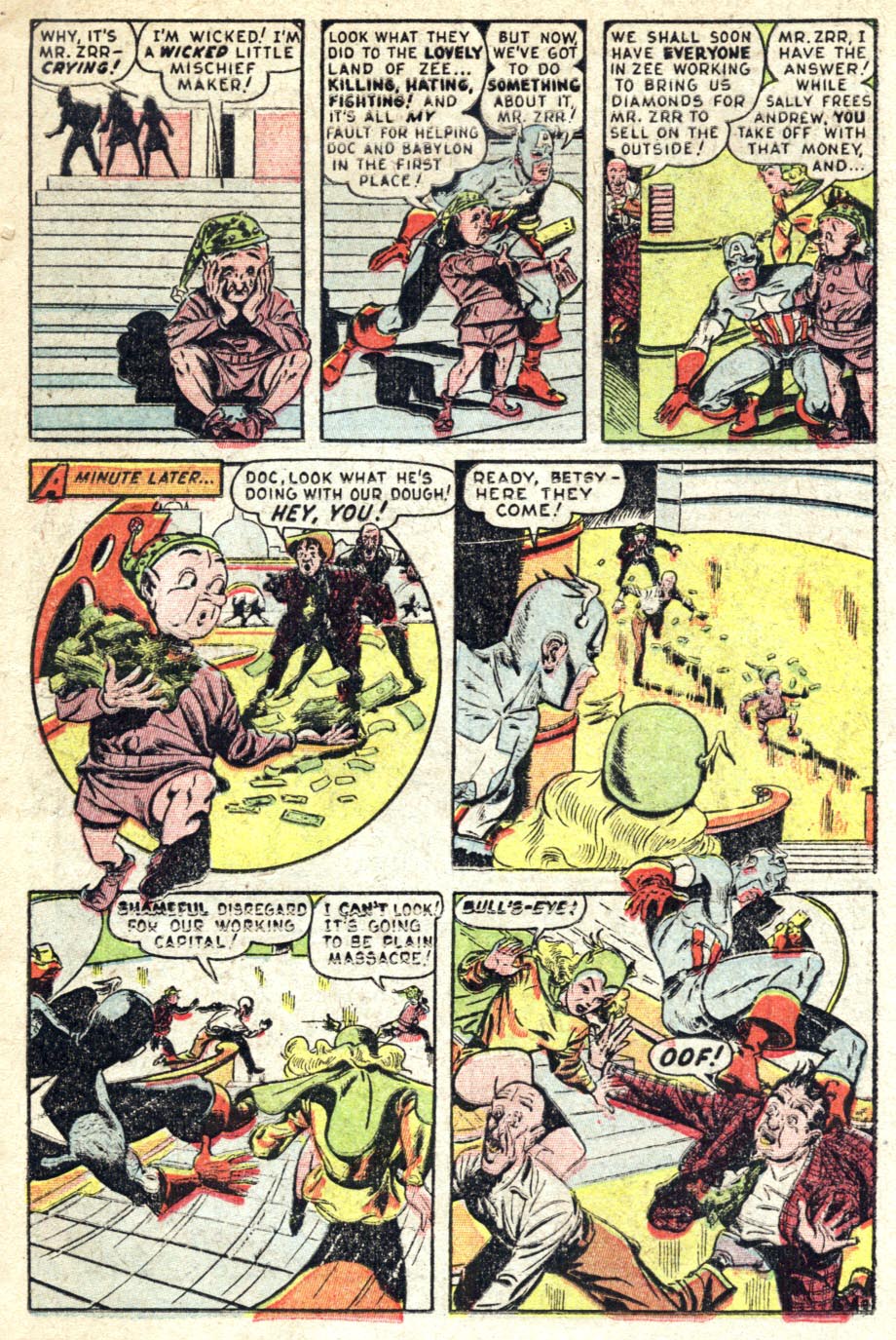 Read online Captain America Comics comic -  Issue #67 - 11