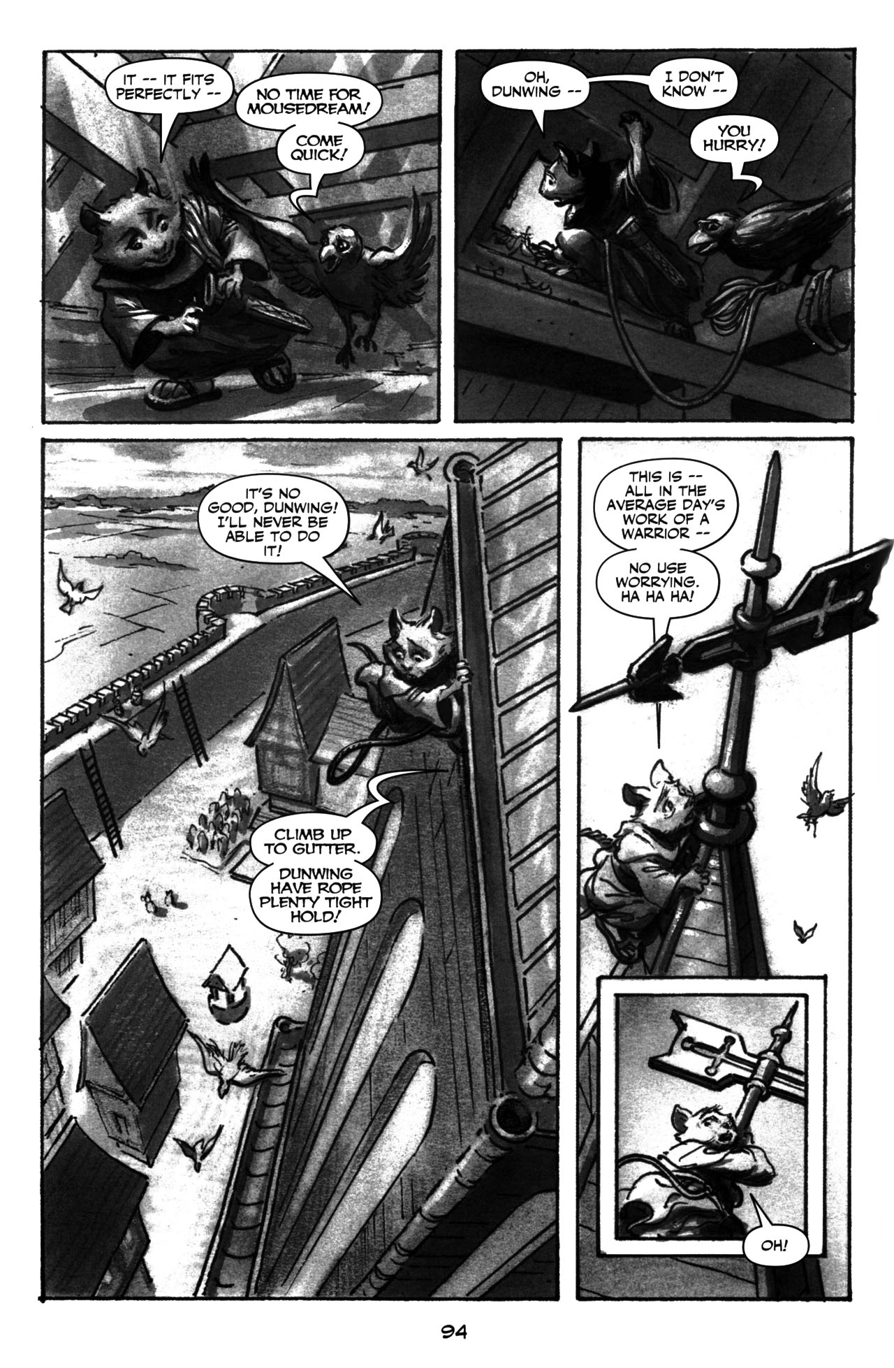 Read online Redwall: The Graphic Novel comic -  Issue # TPB - 99