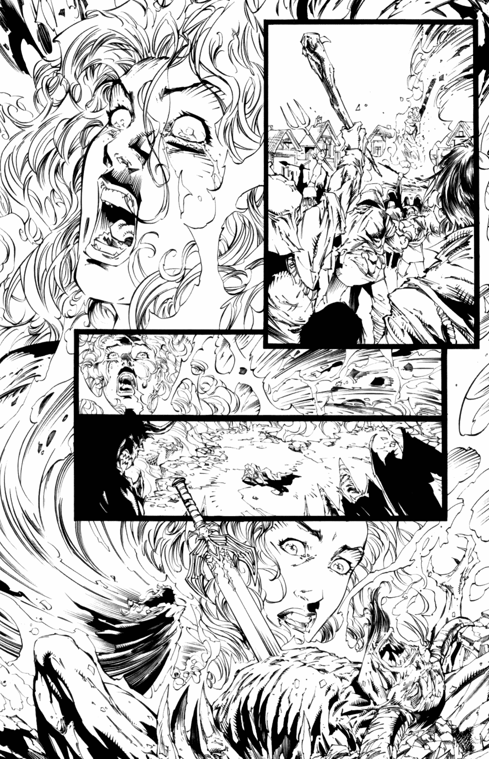 Read online Lady Death/Medieval Witchblade comic -  Issue # _Preview - 7