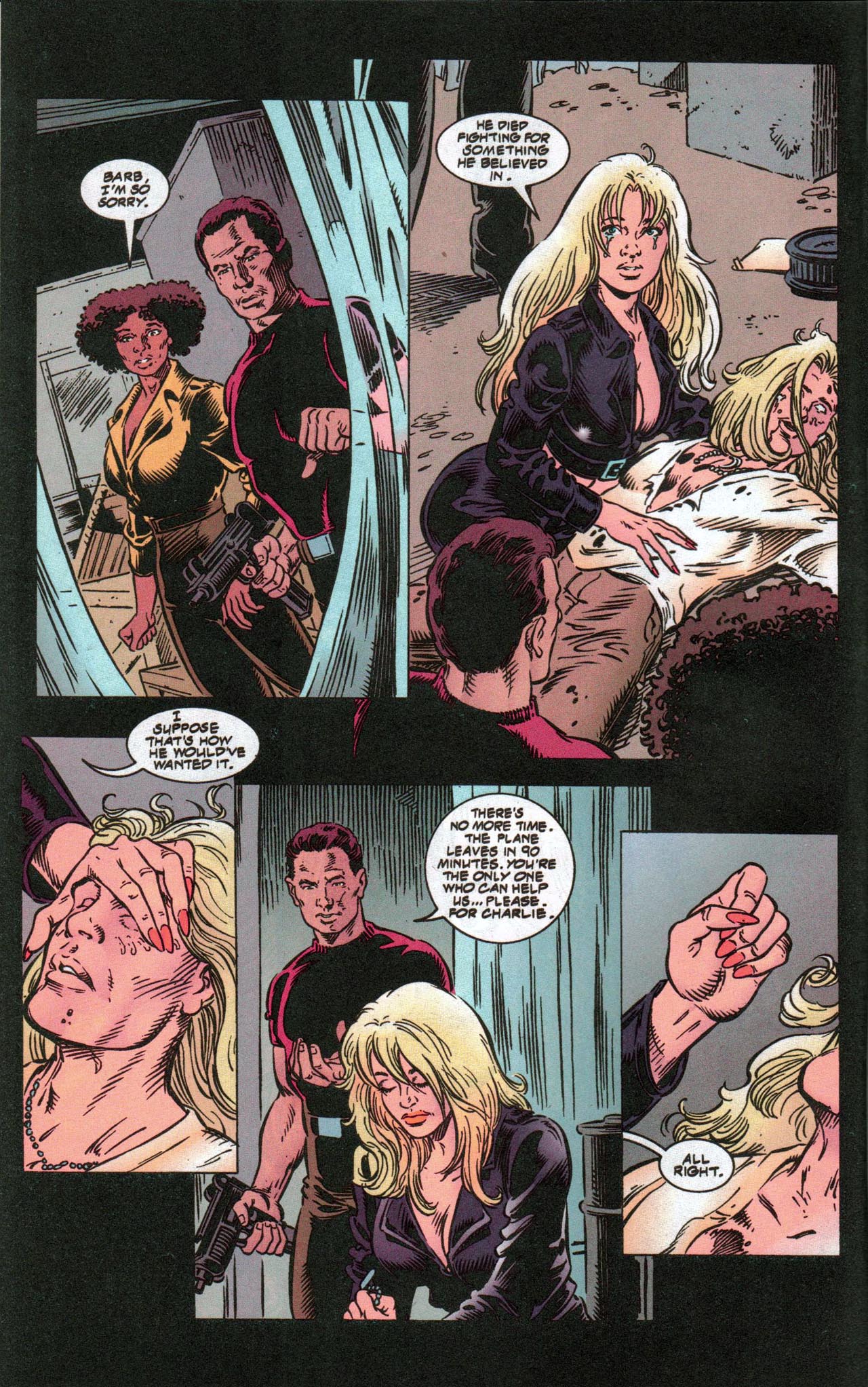 Read online Barb Wire Movie Special comic -  Issue # Full - 32