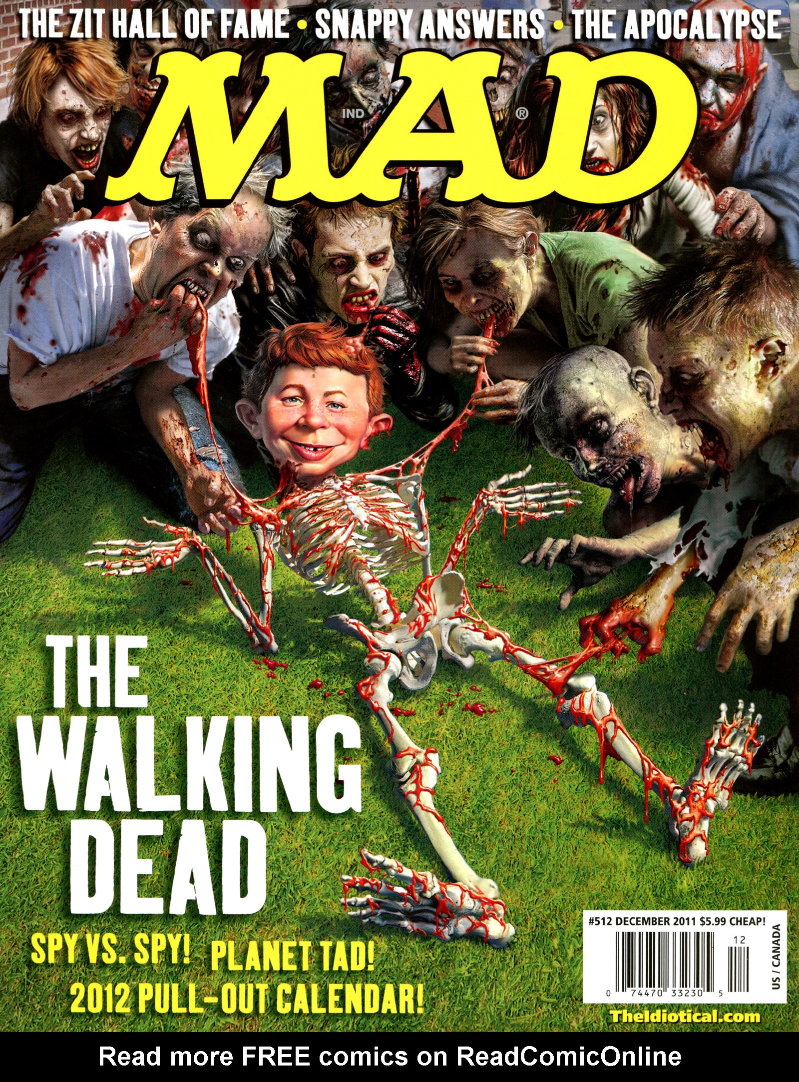 Read online MAD comic -  Issue #512 - 1