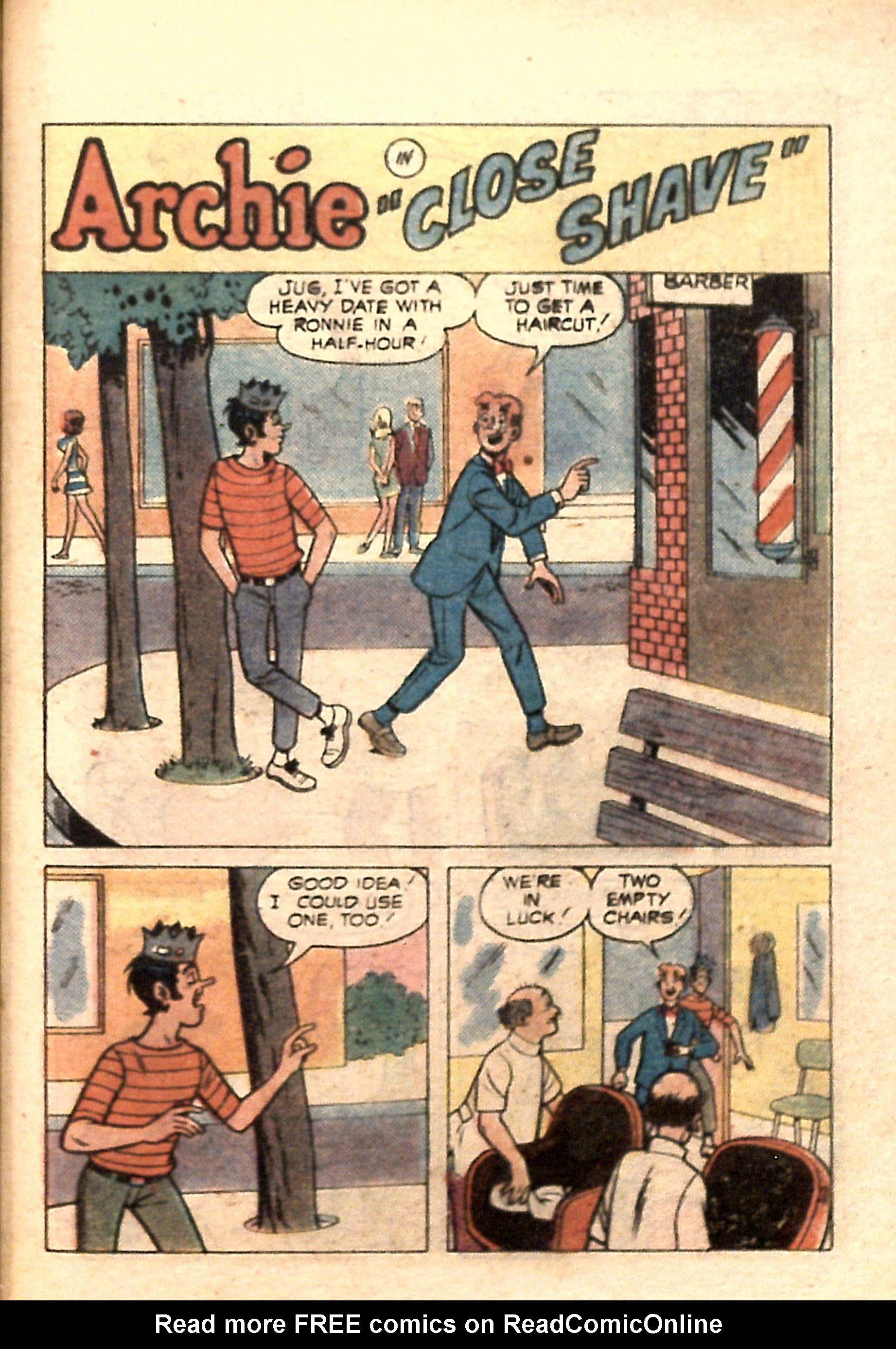 Read online Archie...Archie Andrews, Where Are You? Digest Magazine comic -  Issue #18 - 105