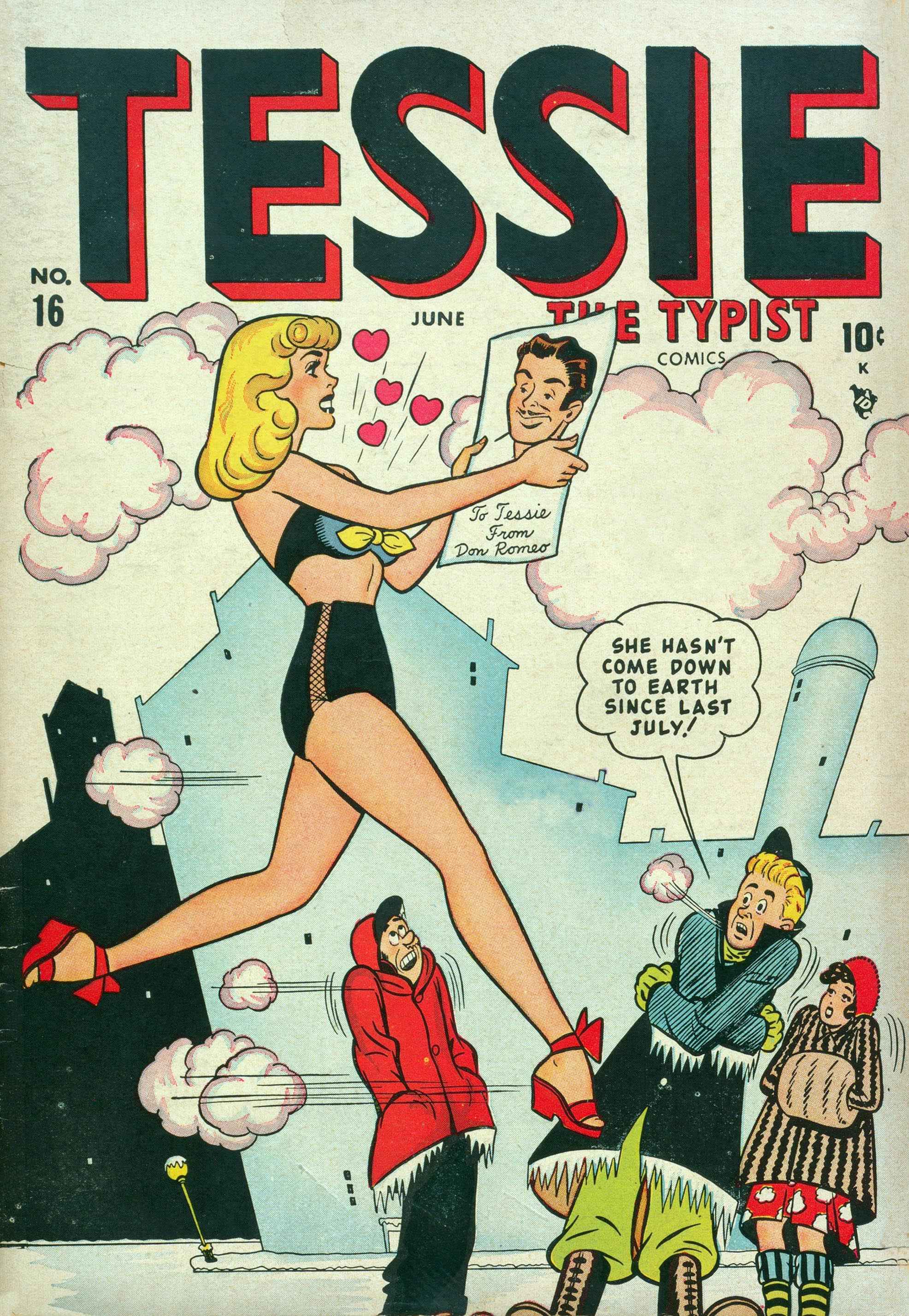 Read online Tessie the Typist comic -  Issue #16 - 1