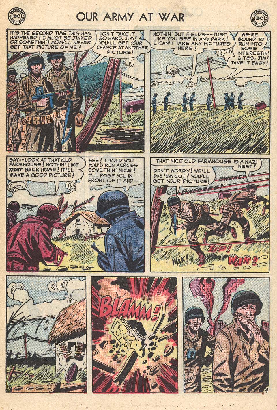 Read online Our Army at War (1952) comic -  Issue #15 - 16