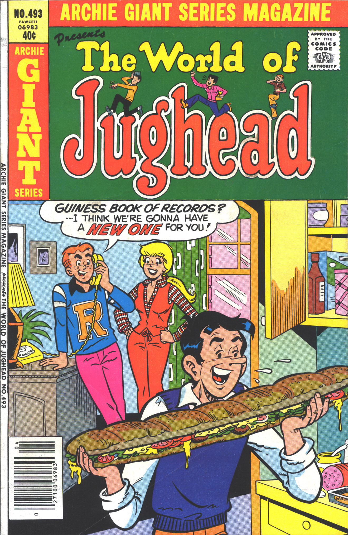 Read online Archie Giant Series Magazine comic -  Issue #493 - 1