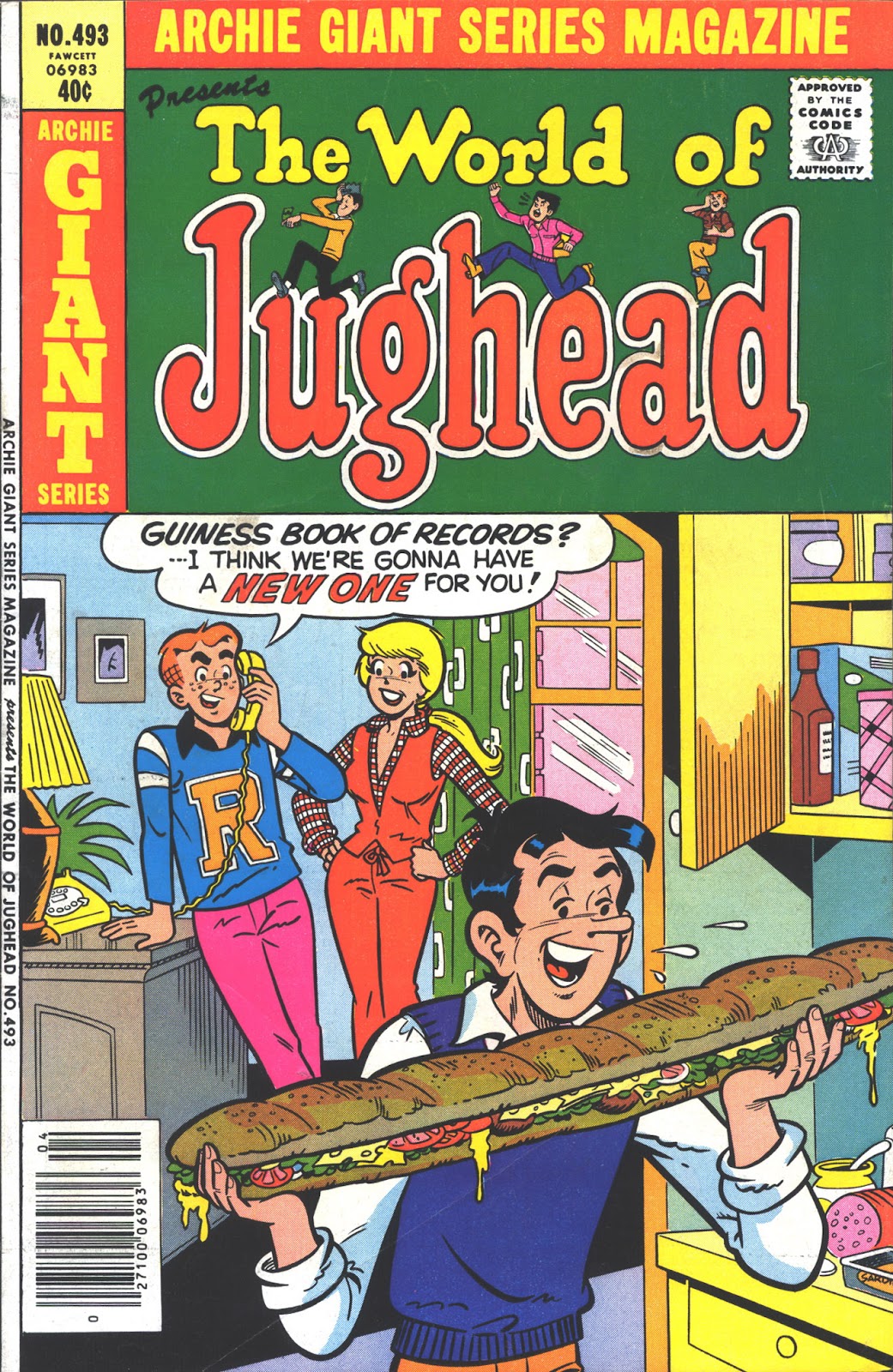 Archie Giant Series Magazine issue 493 - Page 1