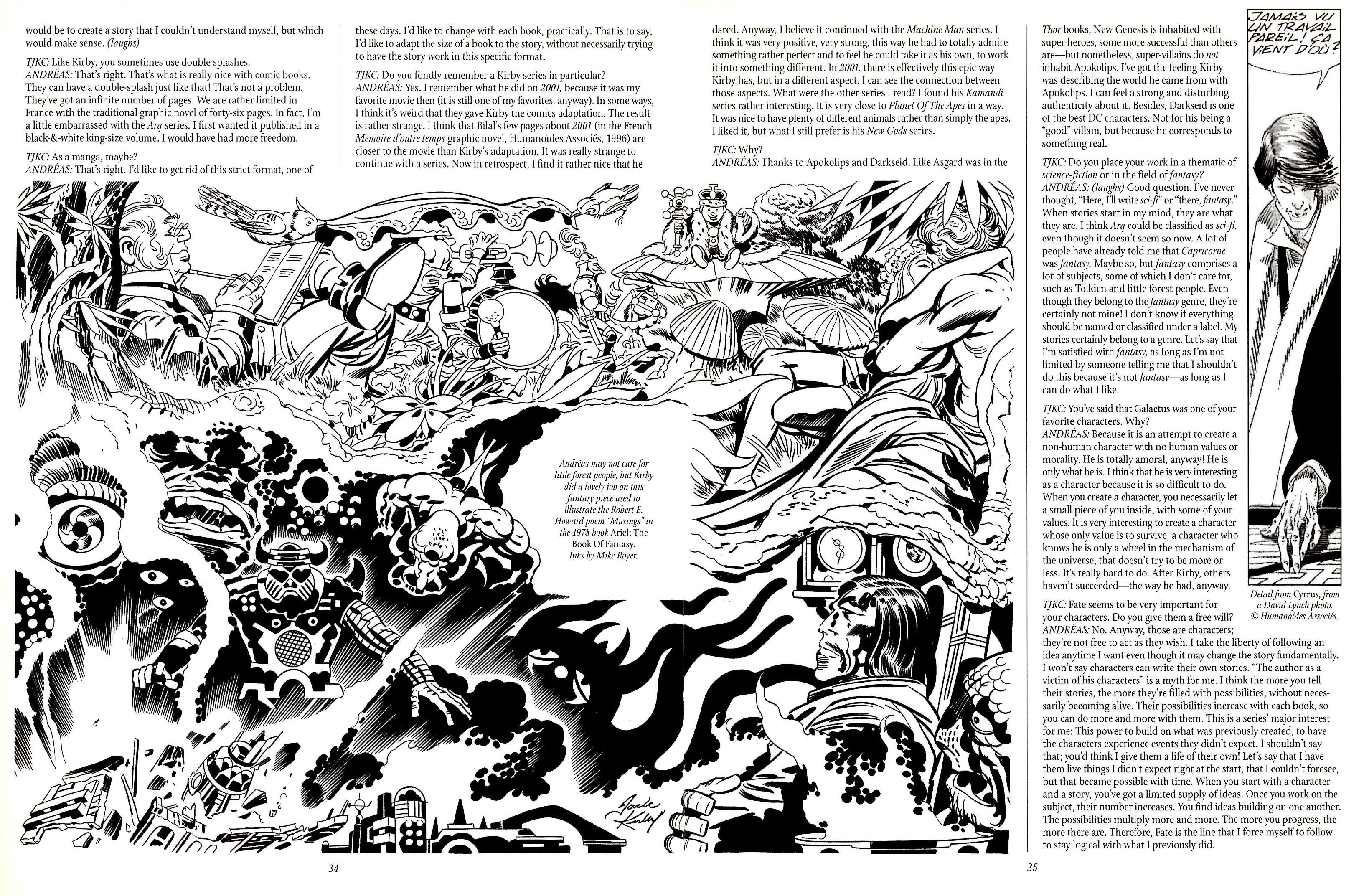 Read online The Jack Kirby Collector comic -  Issue #28 - 34